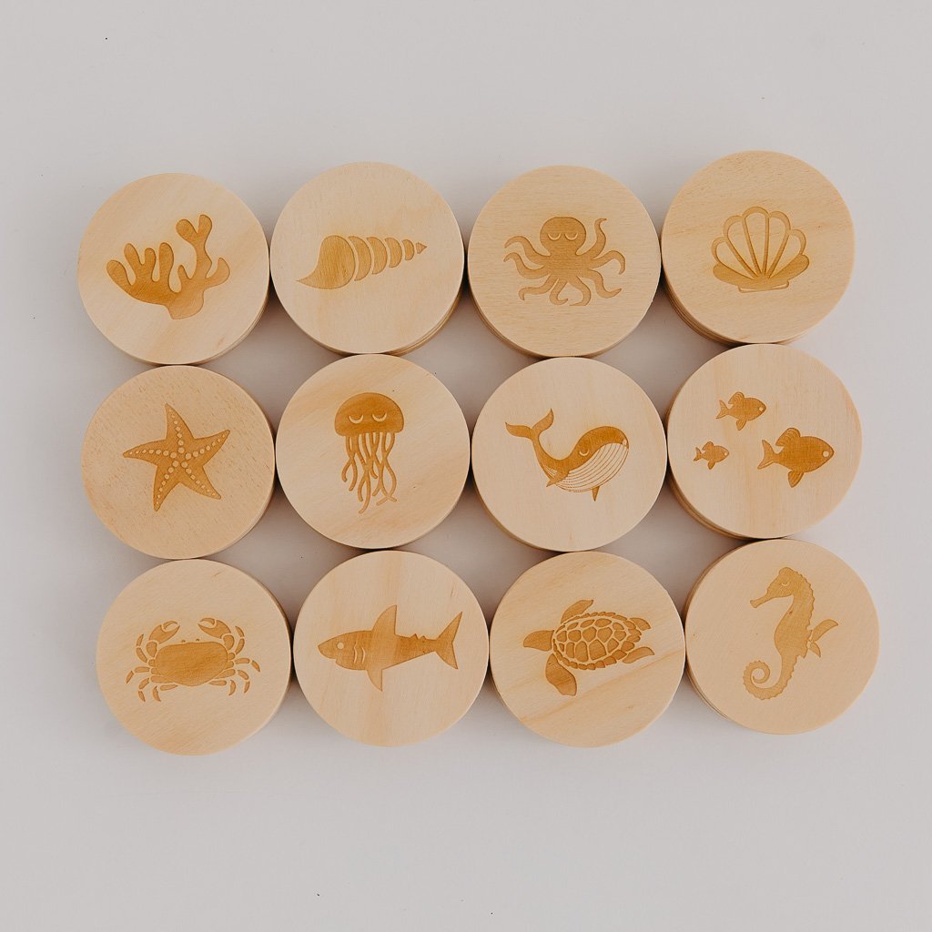 Ocean Memory Game - Fun & Educational Matching Card Game for Kids - Perfect for Family Game Night & Classroom Learning Activities