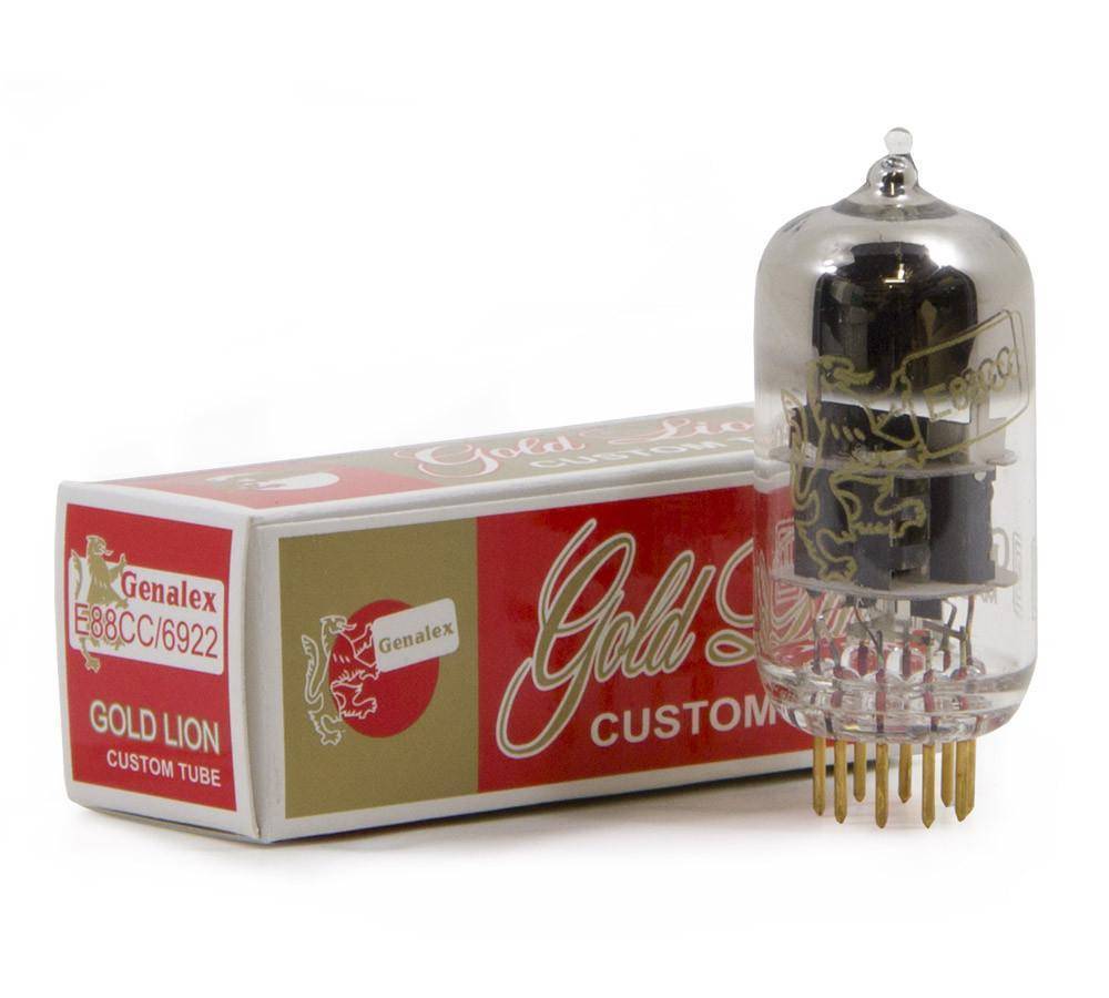 Premium Gold Lion E88CC / 6922 Vacuum Tubes - High-Quality Audio Amplifier Tubes for Hi-Fi Systems, Guitar Amps & Audiophile Equipment - Perfect for Home Theater & Professional Recording Studios