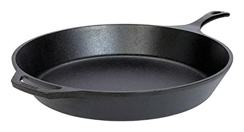SverdloFG 12-Inch Pre-Seasoned Cast Iron Skillet - Black Cast Iron Pan with Ergonomic Handle, Nonstick Surface for Grilling, Frying & Baking - Perfect for Stovetop, Oven & Campfire Cooking