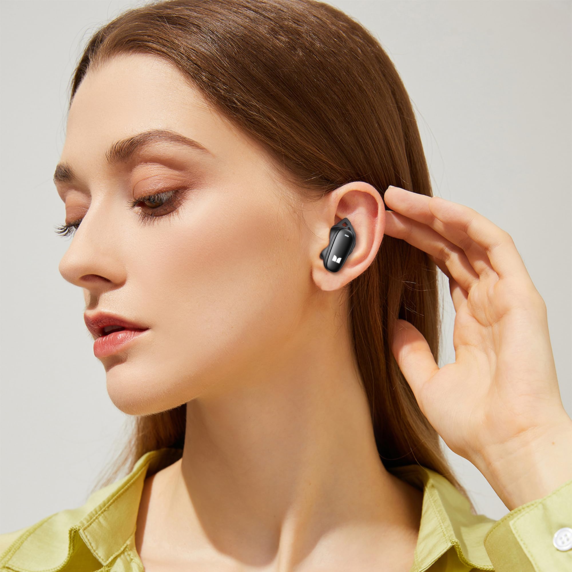 Monster N-Lite 206 Wireless Bluetooth 5.4 Earbuds - In-Ear Headphones with Built-in Mic, Touch Control, 25H Playtime, USB-C Fast Charging & IPX6 Waterproof - Comfortable Fit for Running, Workouts, Travel & Daily Use (Black)