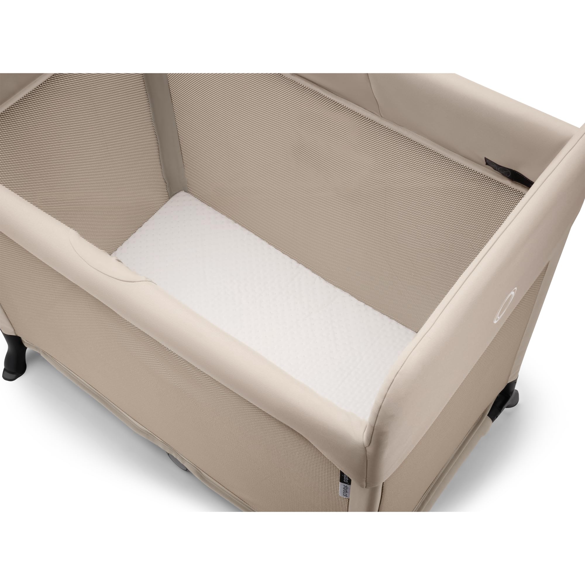 BUGABOO Stardust Play Yard - Portable Indoor & Outdoor Baby Playpen with 1-Second Instant Unfold - Foldable Travel Crib for On-the-Go Parents (Desert Taupe) | Perfect for Home, Travel, Beach & Park Adventures