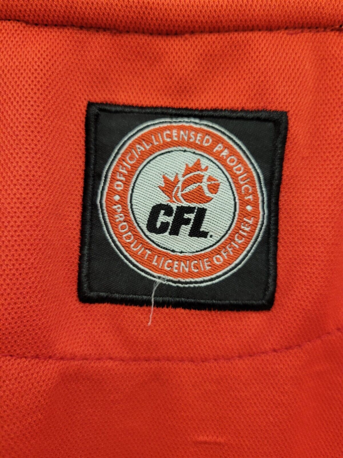 Official Calgary Stampeders CFL Football Jersey - Size Large for Men - Perfect for Game Day, Tailgating & Fan Events