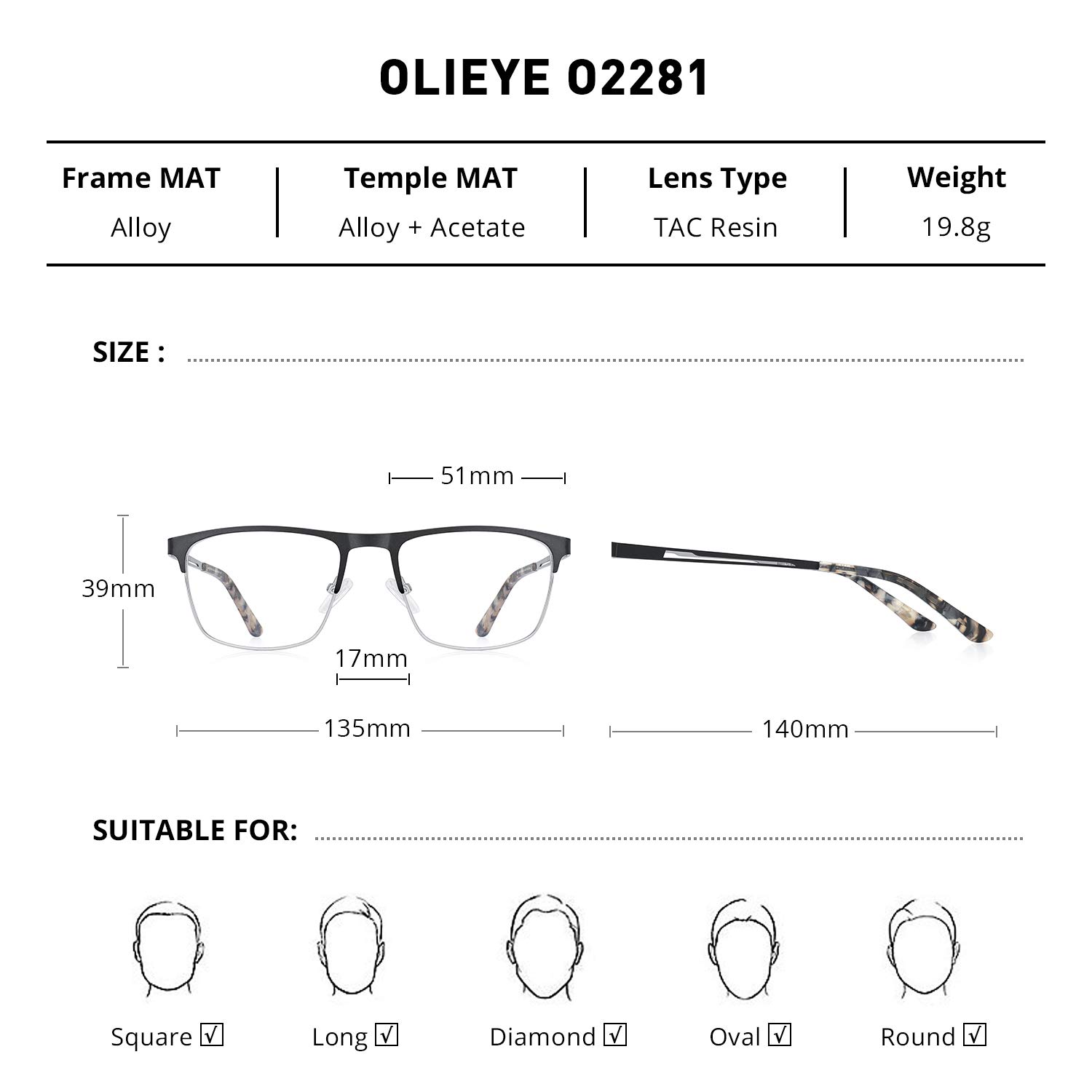 Blue Light Blocking Reading Glasses for Women & Men - Anti Eyestrain Computer Glasses with Spring Hinge - Perfect for Office Work, Gaming & Screen Time