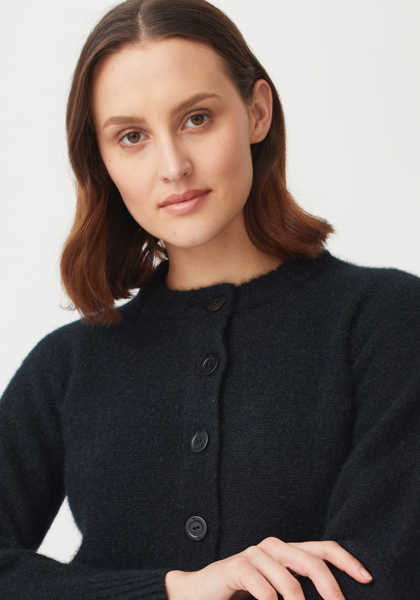 Nyra Cardi 100223 - Women's Lightweight Open Front Cardigan Sweater for Fall & Winter | Perfect for Office, Lounge & Casual Outfits