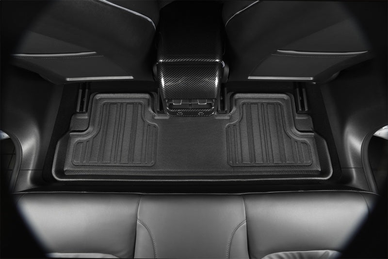 3D MAXpider All-Weather Floor Mats for 2020-2021 Tesla Model Y - Premium 1st & 2nd Row Custom Fit Car Floor Liners (Black) - Perfect for Daily Commute, Road Trips & Family Protection