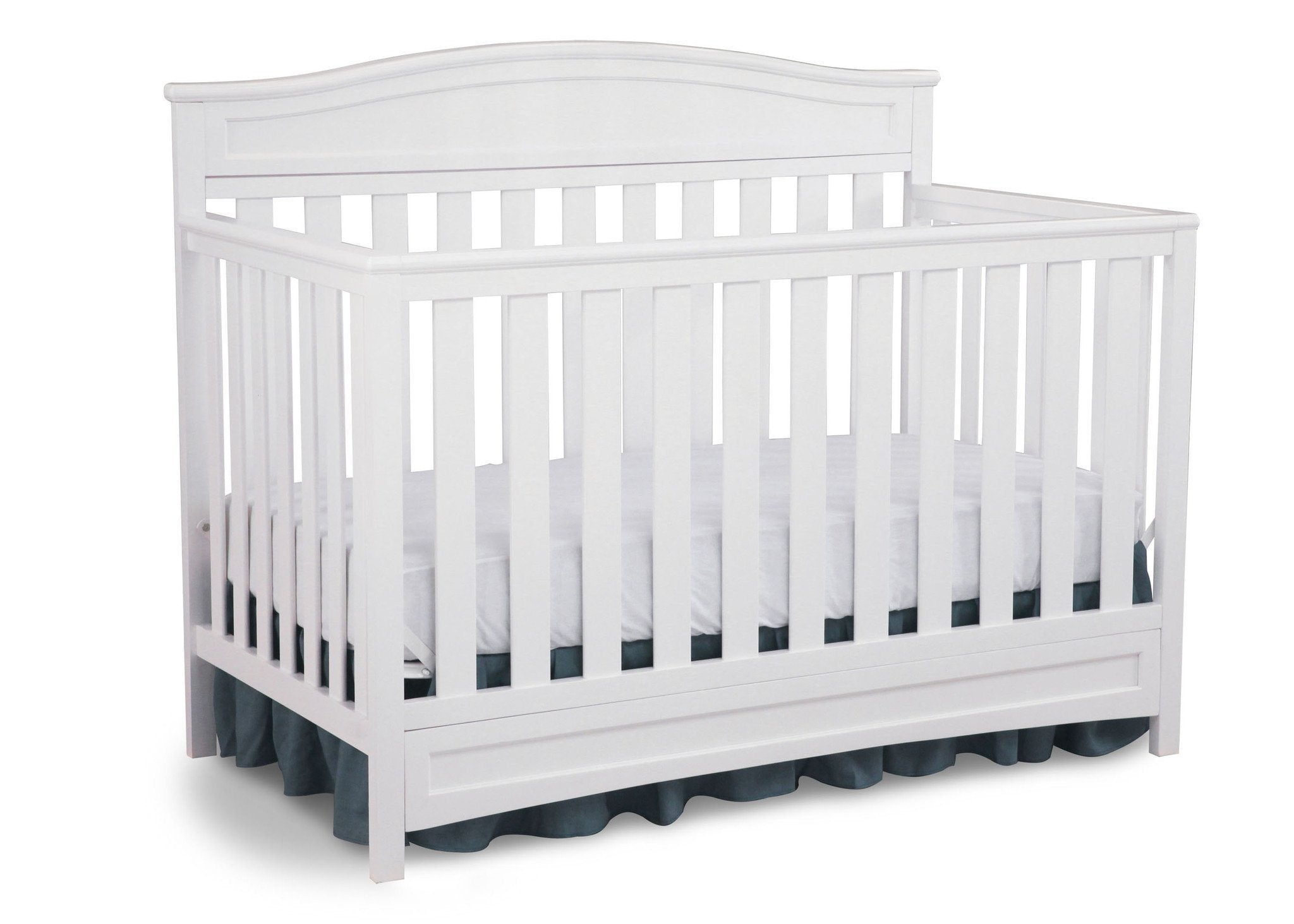 Essington 4-in-1 Convertible Baby Crib - Toddler Bed, Daybed & Full-Size Bed - Safe Nursery Furniture for Newborns to Teens - Perfect for Bedrooms, Daycare & Guest Rooms