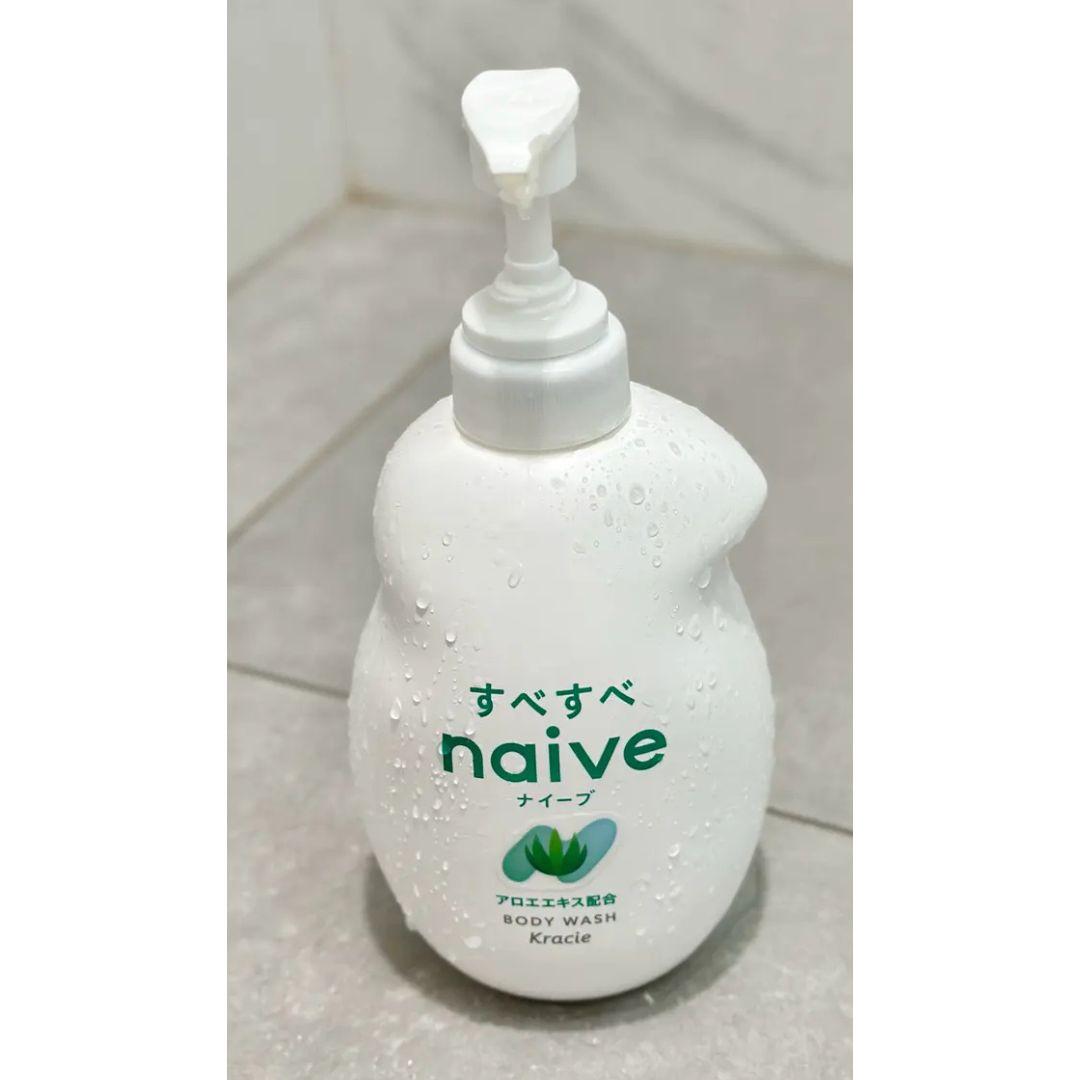 Natural Moisturizing Aloe Vera Body Wash - Plant-Based, Hydrating & Gentle for Dry Skin - 18.6oz Pump Bottle - Perfect for Daily Shower & Post-Workout Refreshment