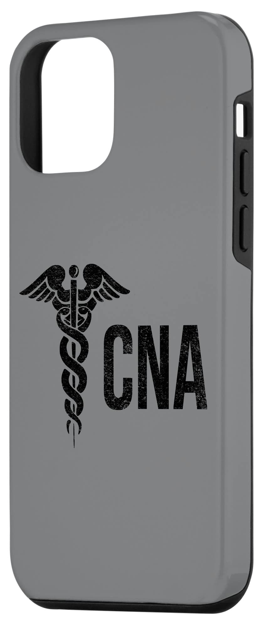 Certified Nursing Assistant (CNA) iPhone 12 Mini Case - Caduceus Medical Symbol Healthcare Worker Gift for Nurses, Doctors & Healthcare Professionals - Perfect for Hospitals, Clinics & Nursing Schools
