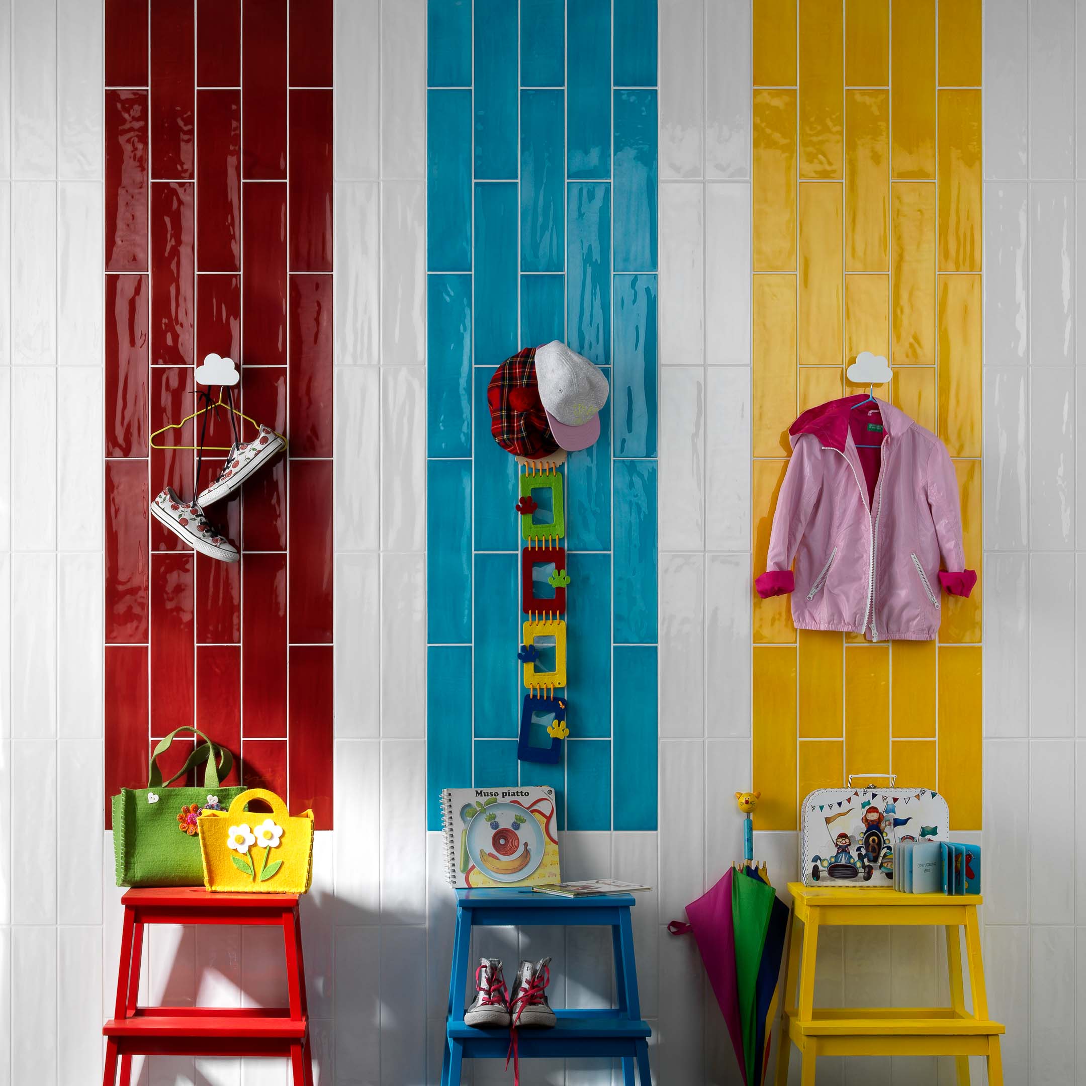 Joyful Subway Wall Tile - Premium Orange County Flooring for Kitchen Backsplash & Bathroom Renovation