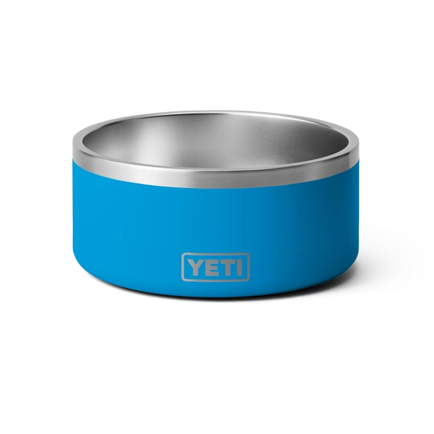 Premium Stainless Steel Boomer 8 Dog Bowl - Non-Slip, Raised Design for Large Breed Dogs - Perfect for Indoor, Outdoor, and Travel Use