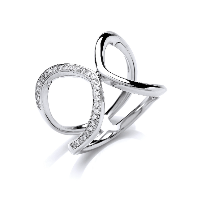 Elegant Silver One-Touch Adjustable Ring for Women - Perfect for Everyday Wear, Gifts & Special Occasions