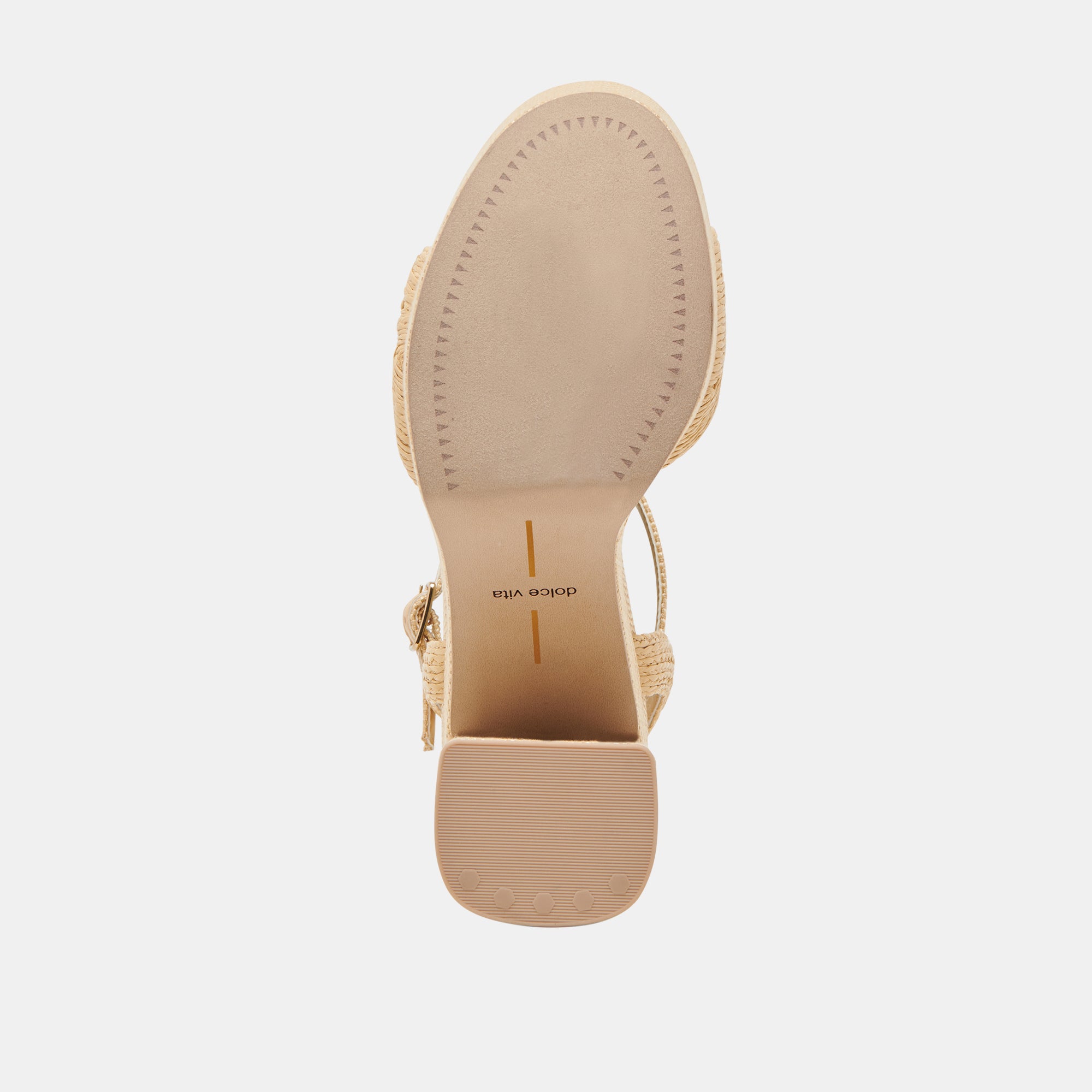 TINAYA Women's Natural Raffia High Heels - Comfortable Summer Sandals for Beach, Party & Wedding