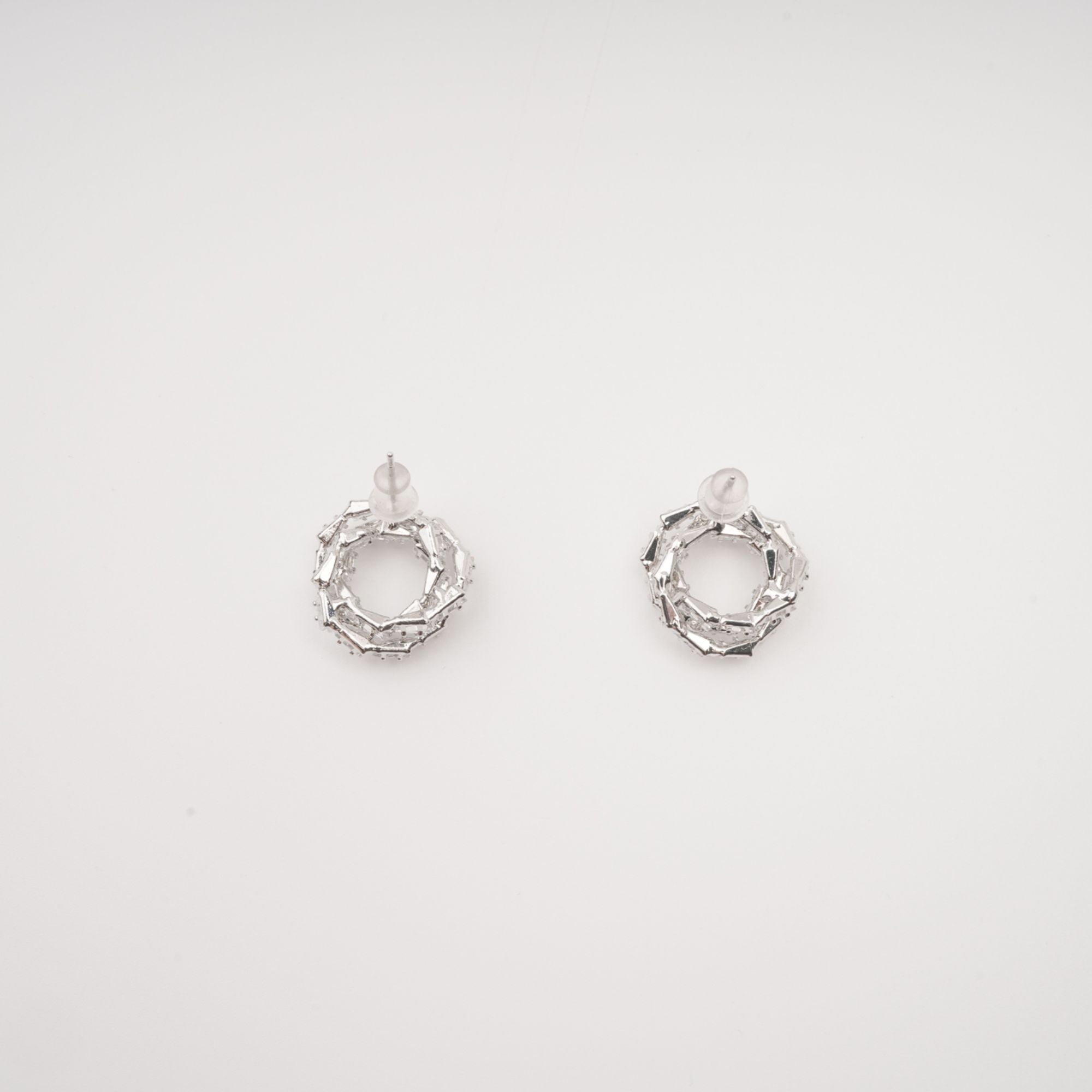 Amelie Crystal Embellished Earrings for Women - Elegant Rhinestone Dangle Earrings for Party, Wedding & Evening Wear