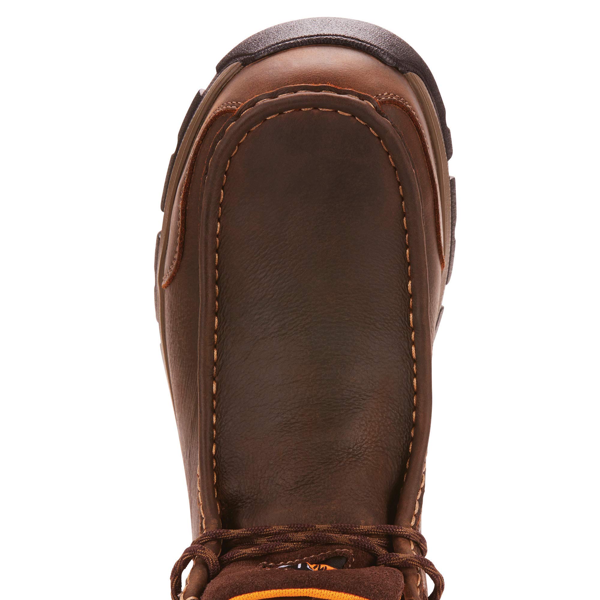 ARIAT Men's Edge LTE Moc Waterproof Composite Toe Work Boots - Dark Brown - Size 9 Wide - Durable Safety Shoes for Construction, Warehouse & Outdoor Work