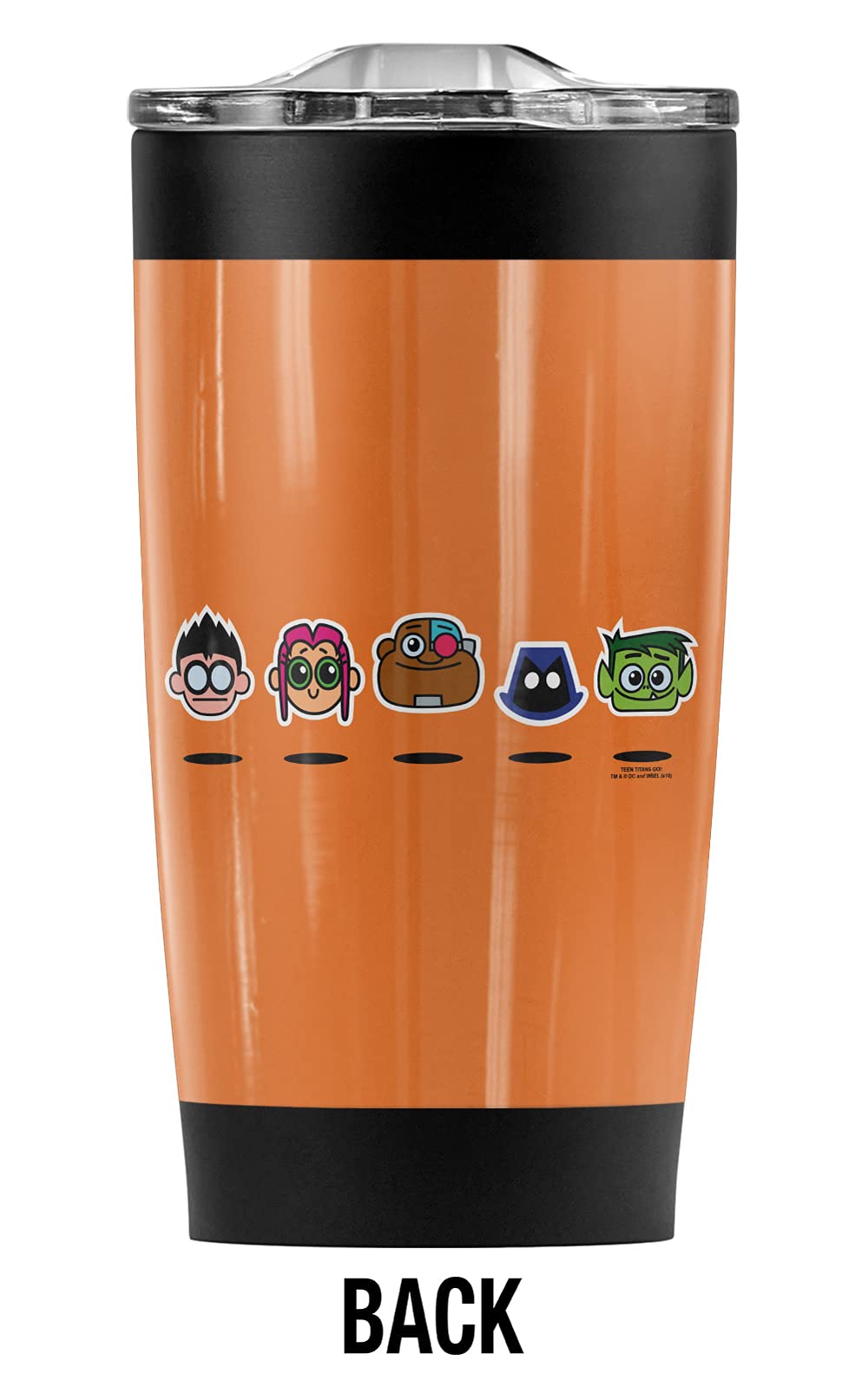 Teen Titans Go! 20 oz Stainless Steel Vacuum Insulated Tumbler - Double Wall Leakproof Travel Mug for Coffee & Cold Drinks | Perfect for School, Office & Outdoor Adventures