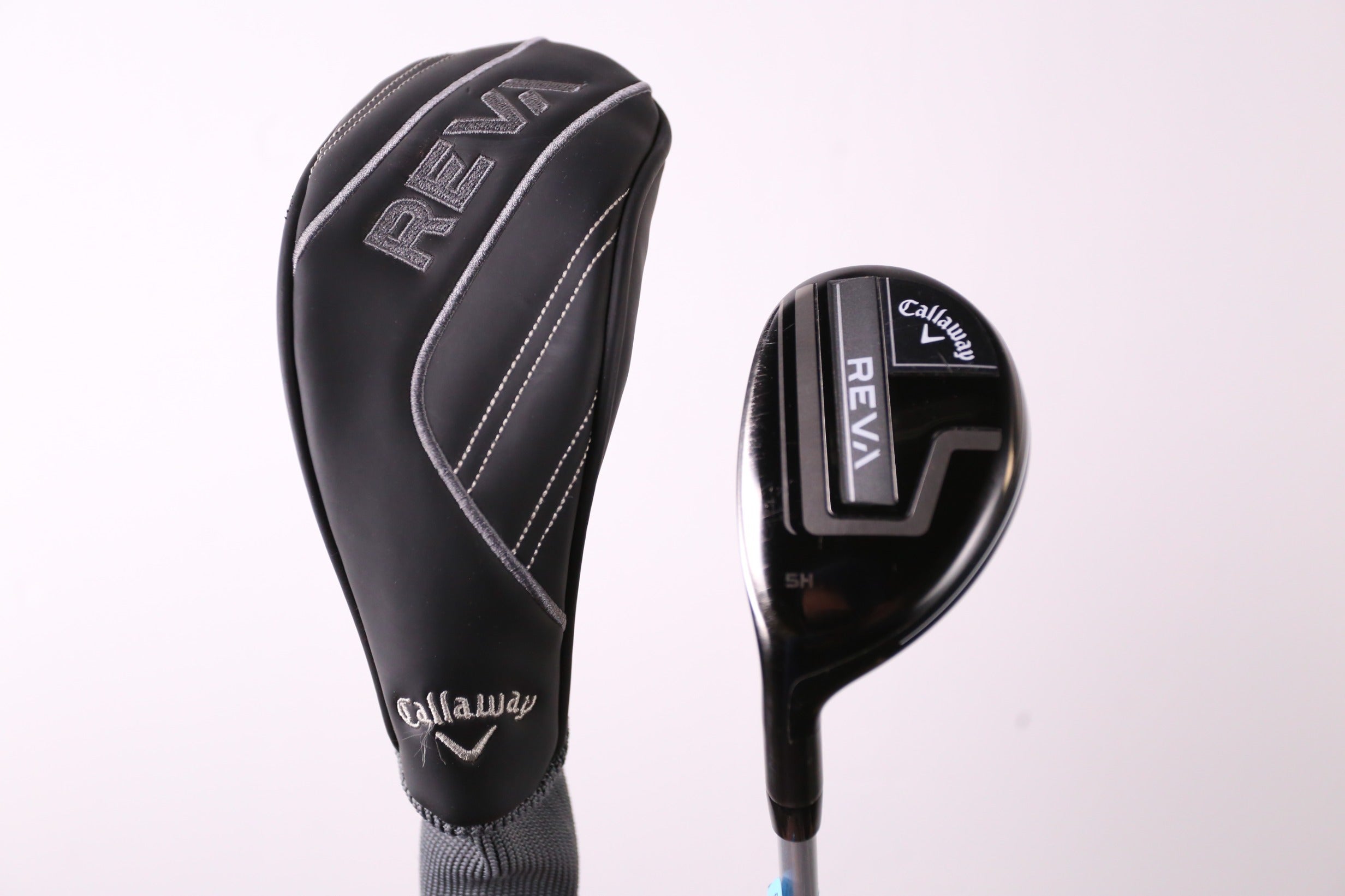 Used Callaway Big Bertha REVA 5H Hybrid Golf Club - 25° Ladies Flex Left Handed - Perfect for Women Golfers on the Course