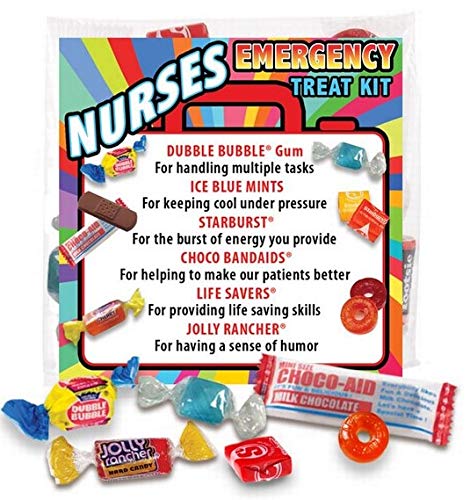 Nurses Emergency Treat Kits (100 Pack) - Fun Staff Survival Gift Box for National Nurses Week - Perfect for Hospital Appreciation Gifts & Healthcare Worker Recognition