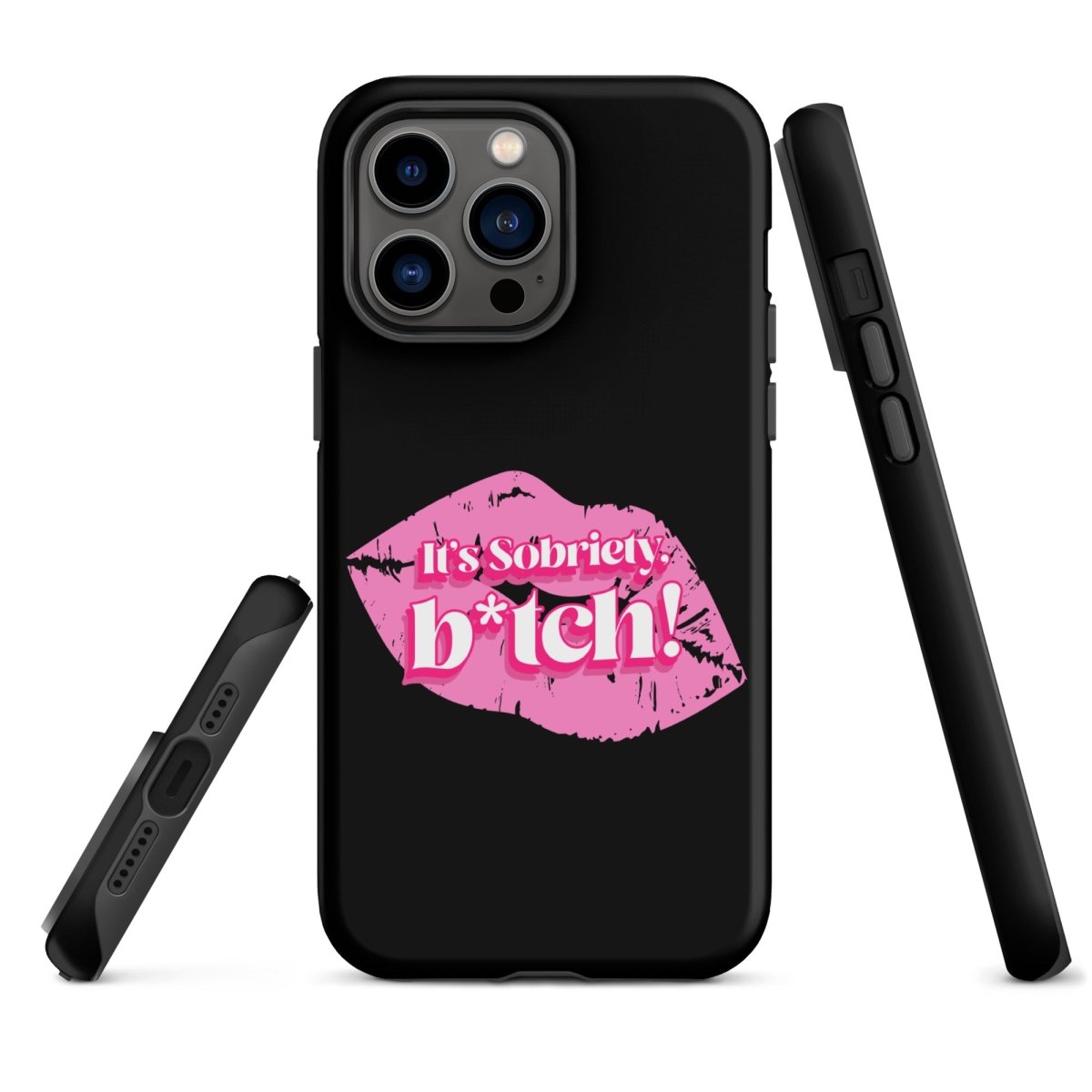 Premium Sobriety Sass Tough Case for iPhone® - Durable & Stylish Protective Cover - Perfect for Daily Use, Travel, and Sobriety Support