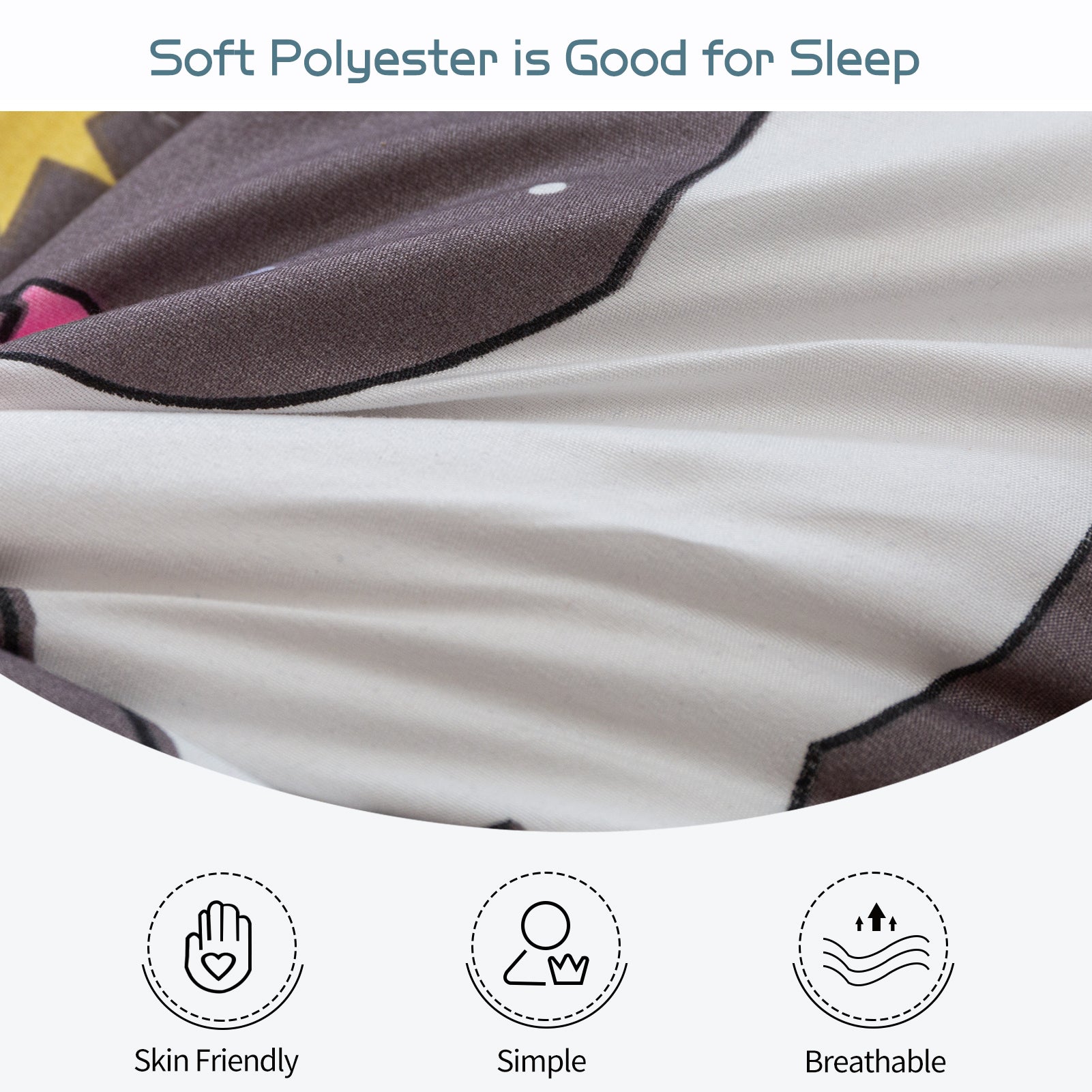 MAXYOYO Unicorn Pattern Padded Japanese Floor Mattress - Extra Thick Foldable Sleeping Pad for Camping, Travel & Home Use - Perfect for Guest Beds, Couch Lounging & Outdoor Adventures