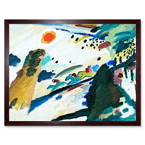 Framed Brown 12X16