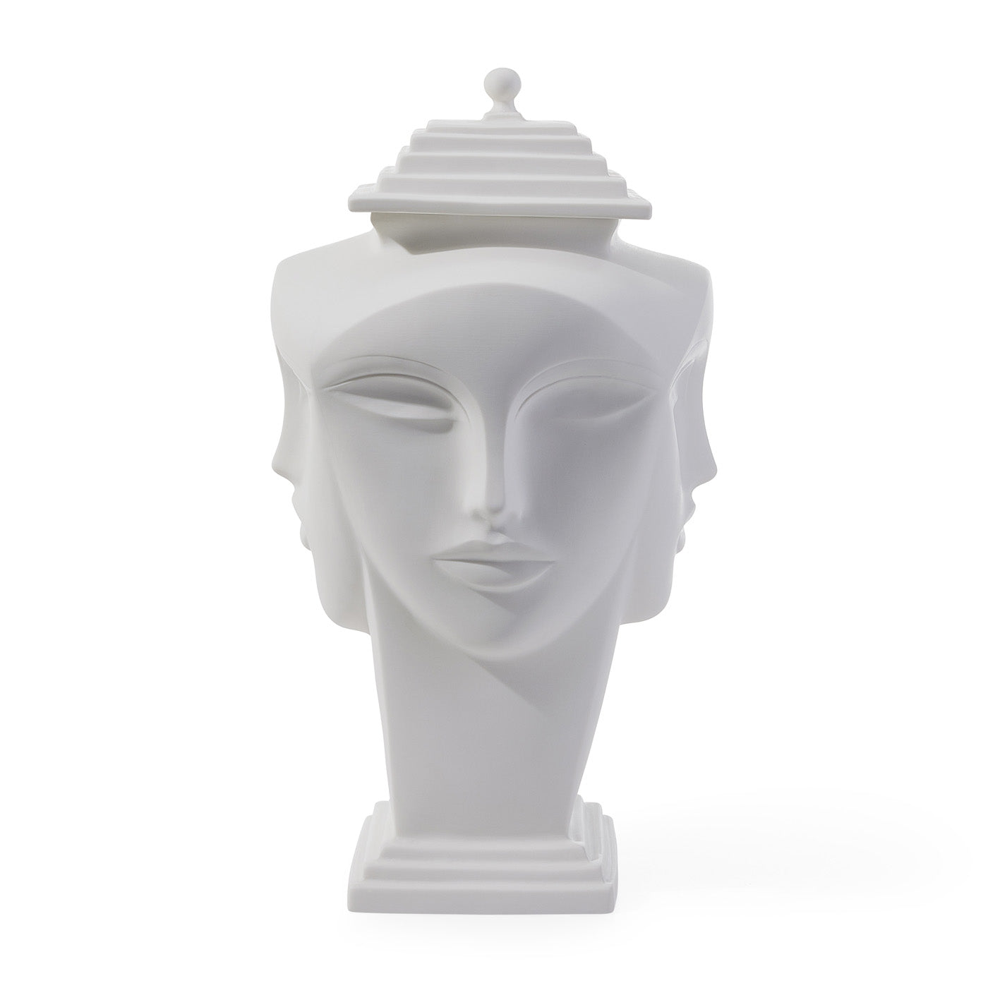 Giuliette Ginger Jar - Elegant Decorative Ceramic Vase for Home Decor, Wedding Centerpiece & Boho Style Interior Design