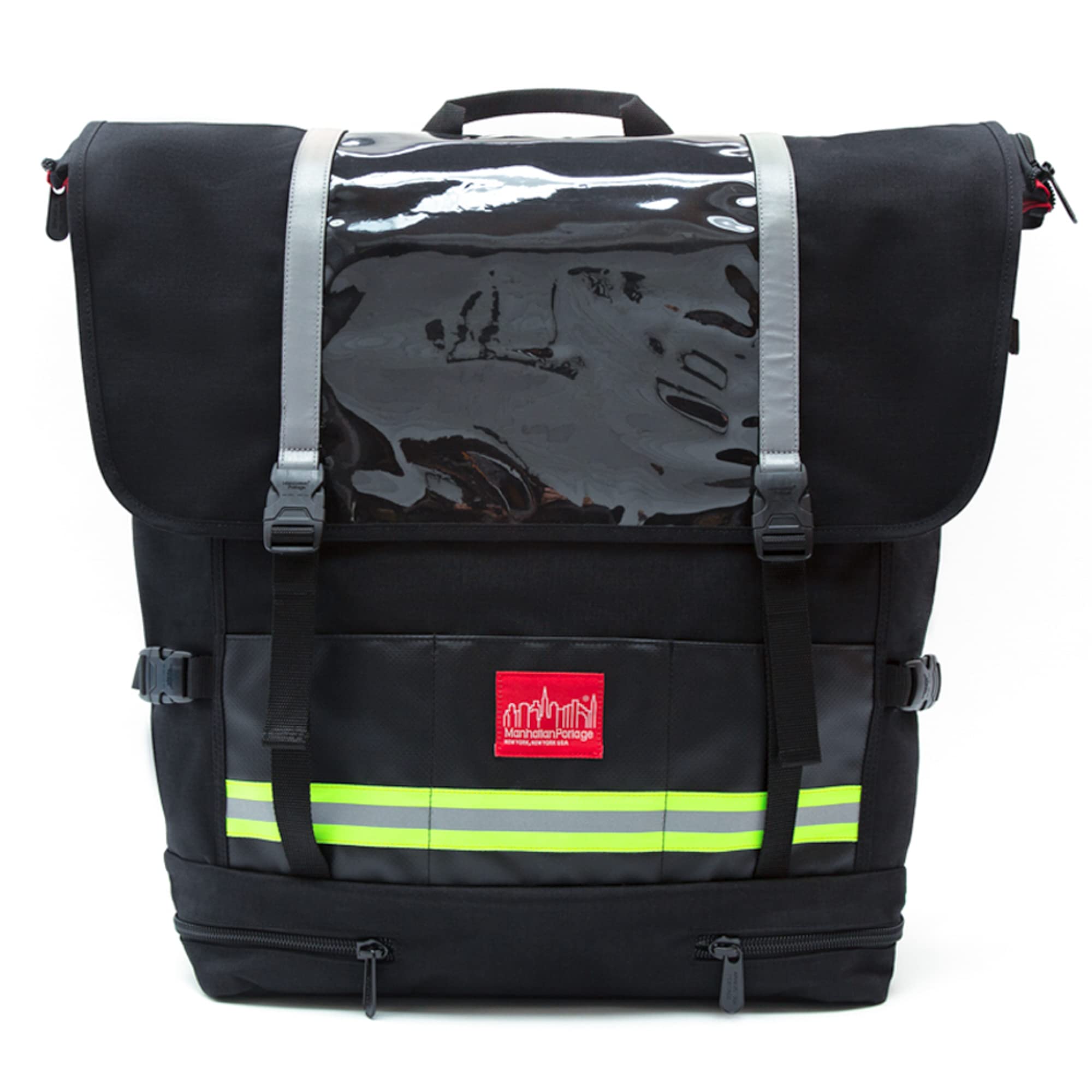 Manhattan Portage Empire Bag XX - Durable Nylon Messenger Bag for Men & Women, Black - Perfect for Work, Travel & Everyday Use