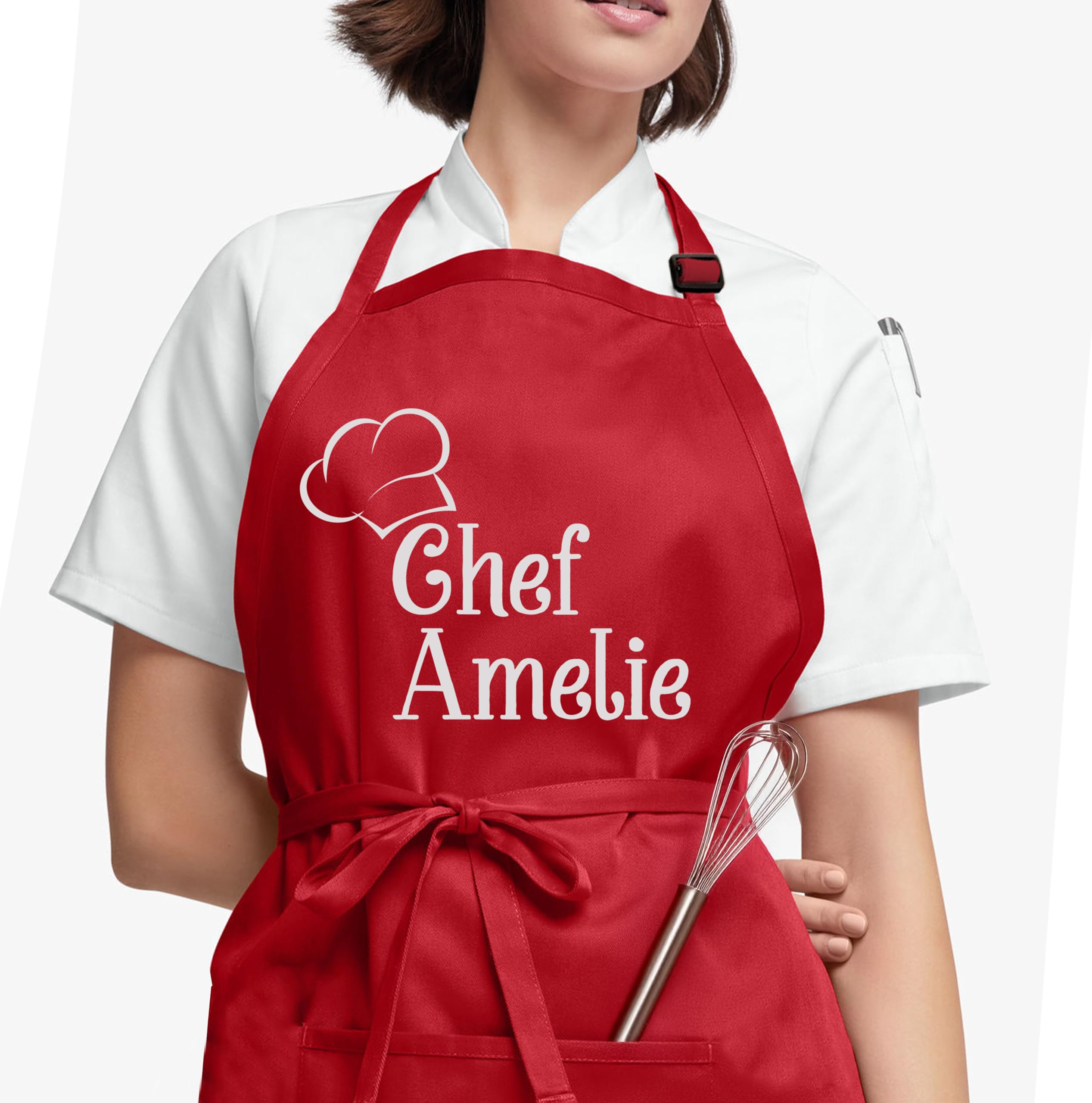 Personalized Custom Aprons for Men & Women - Unique Birthday, Anniversary & Housewarming Gifts - Perfect for Cooking, Baking, BBQ & Kitchen Use