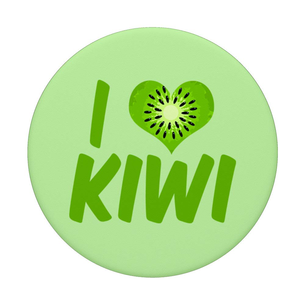Kiwi Fruit PopSockets Swappable PopGrip - Cute Green Phone Grip & Stand for iPhone, Samsung - Perfect for Daily Use, Travel, and Hands-Free Video Calls