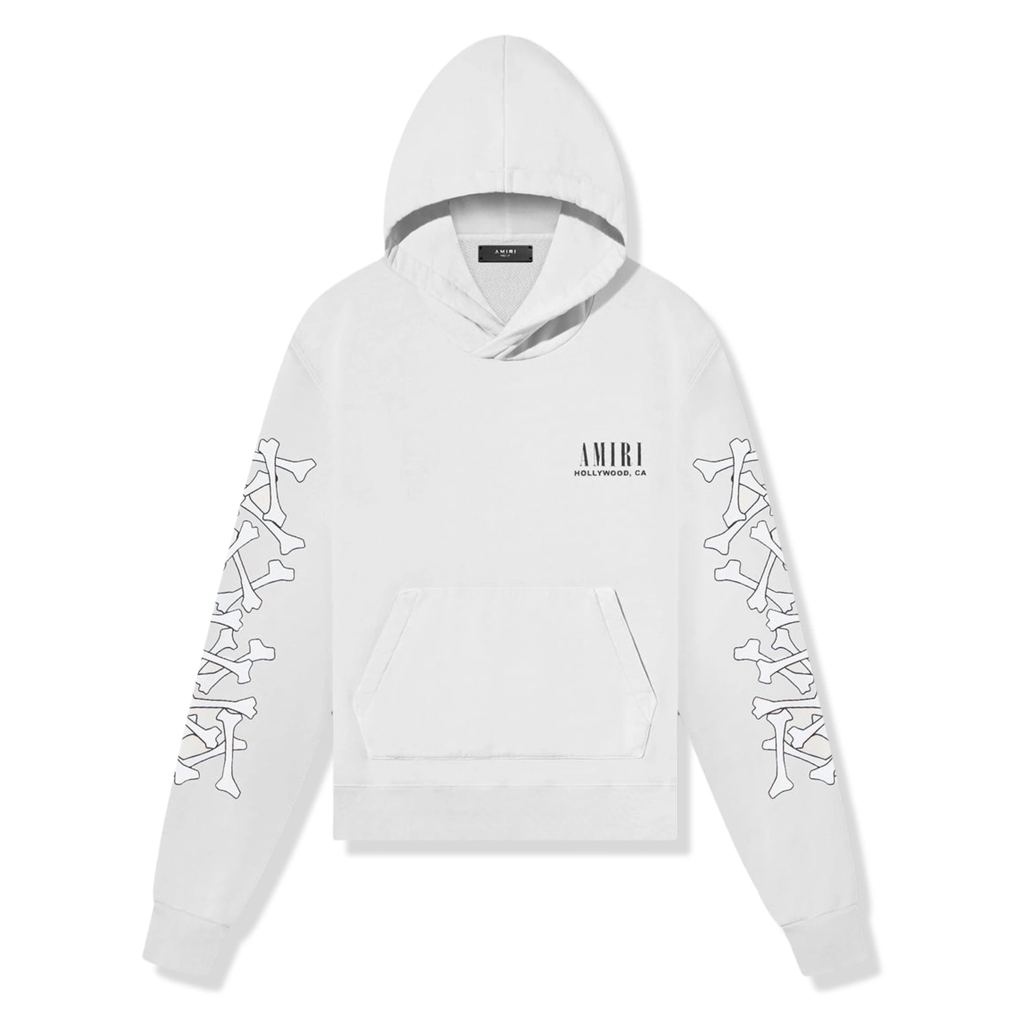 Amiri Kids Bones White Hoodie - Stylish & Comfortable Pullover for Boys & Girls - Perfect for Casual Wear, School & Outdoor Activities