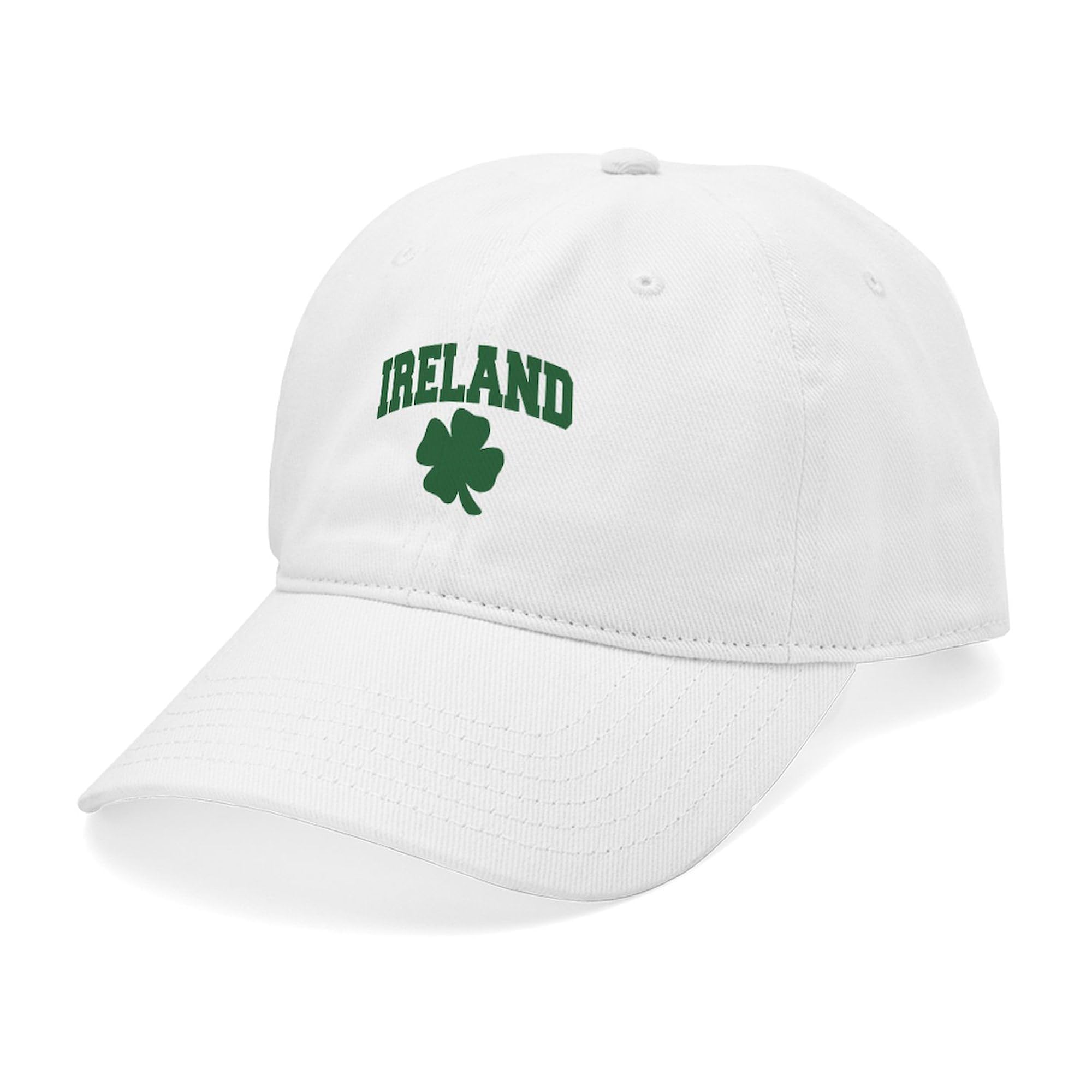 Ireland Shamrock Cap - Adjustable Baseball Hat for St. Patrick's Day