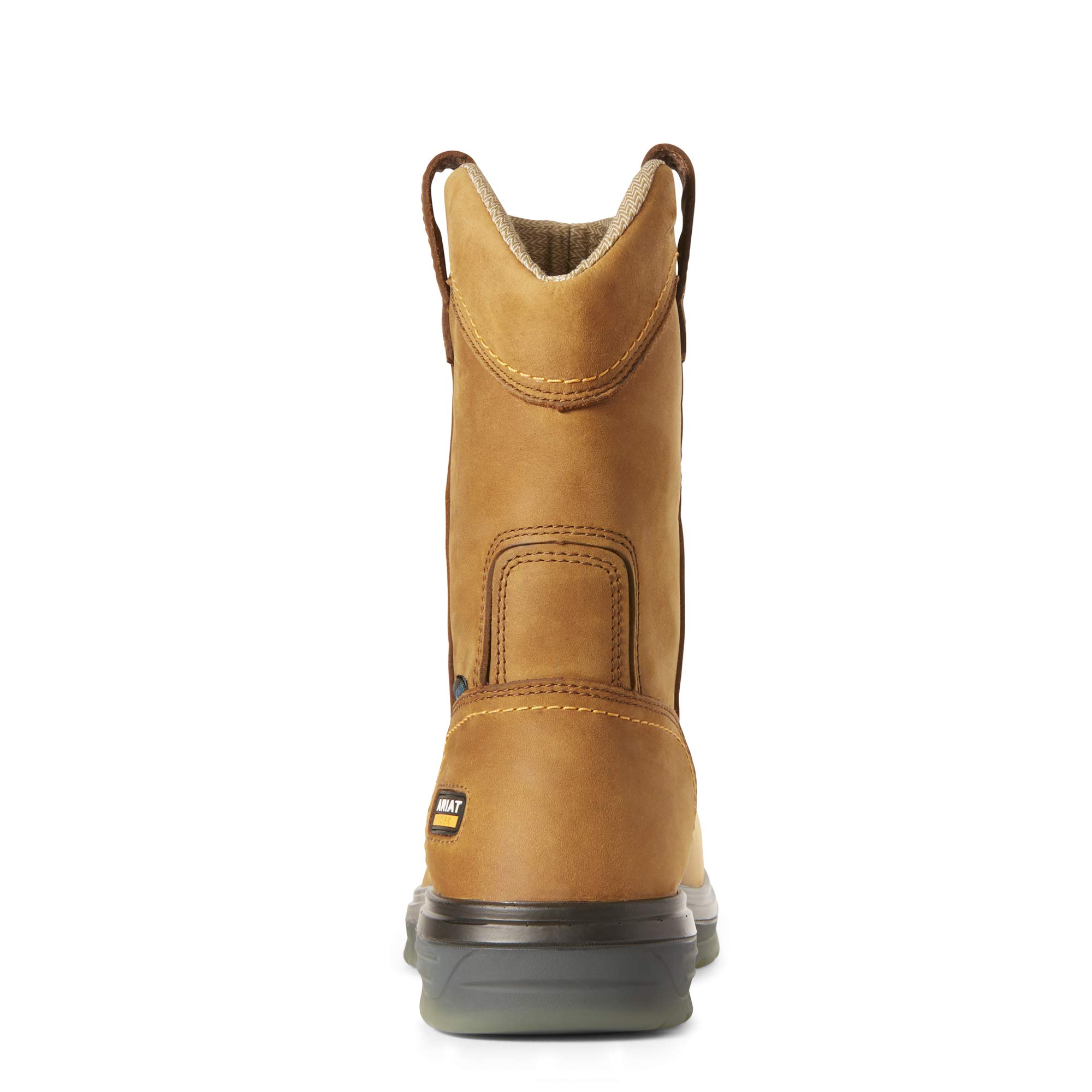 Ariat Men's Turbo Work Boots - Waterproof Steel Toe, Comfortable & Durable for Construction, Farming & Outdoor Work - Perfect for Job Sites, Hiking & Heavy Duty Use