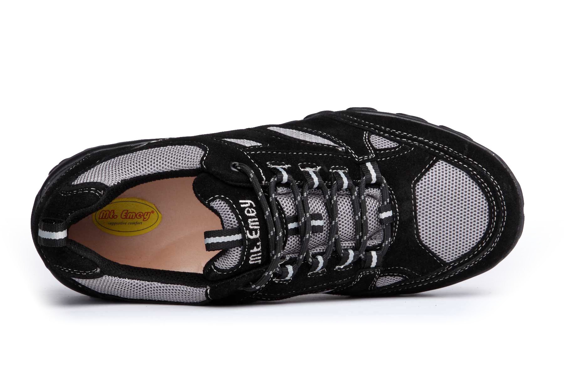 Mt Emey 9708 Men's Extremely Lightweight Athletic Walking Shoes - Black 12.5-XXW(6E) | Comfortable for Walking, Running & Daily Wear