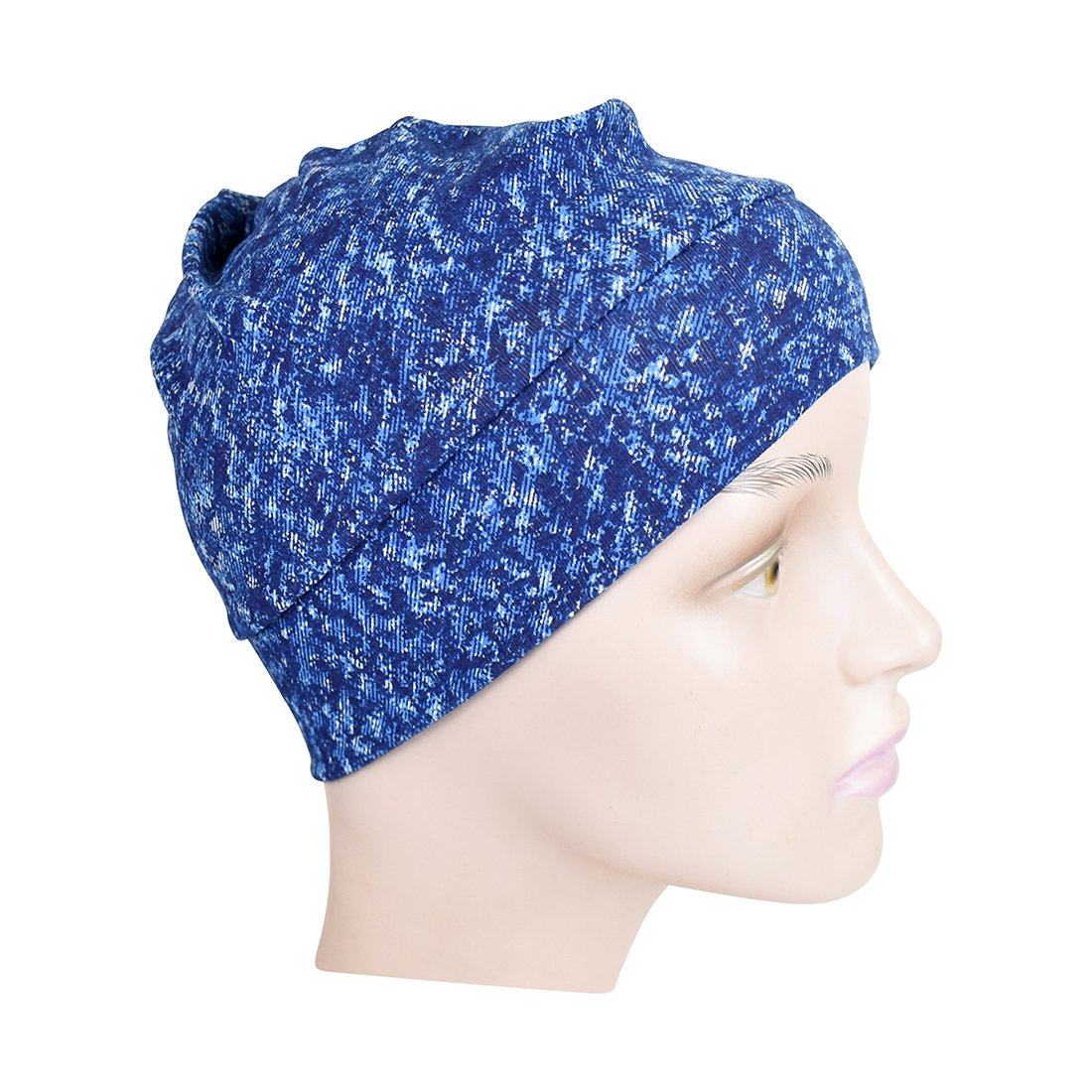 Soft Cotton Women's Sleep Cap - Comfortable Chemo Beanie for Hair Loss & Night Use - Cozy Headwear for Sleeping, Cancer Treatment & Relaxation