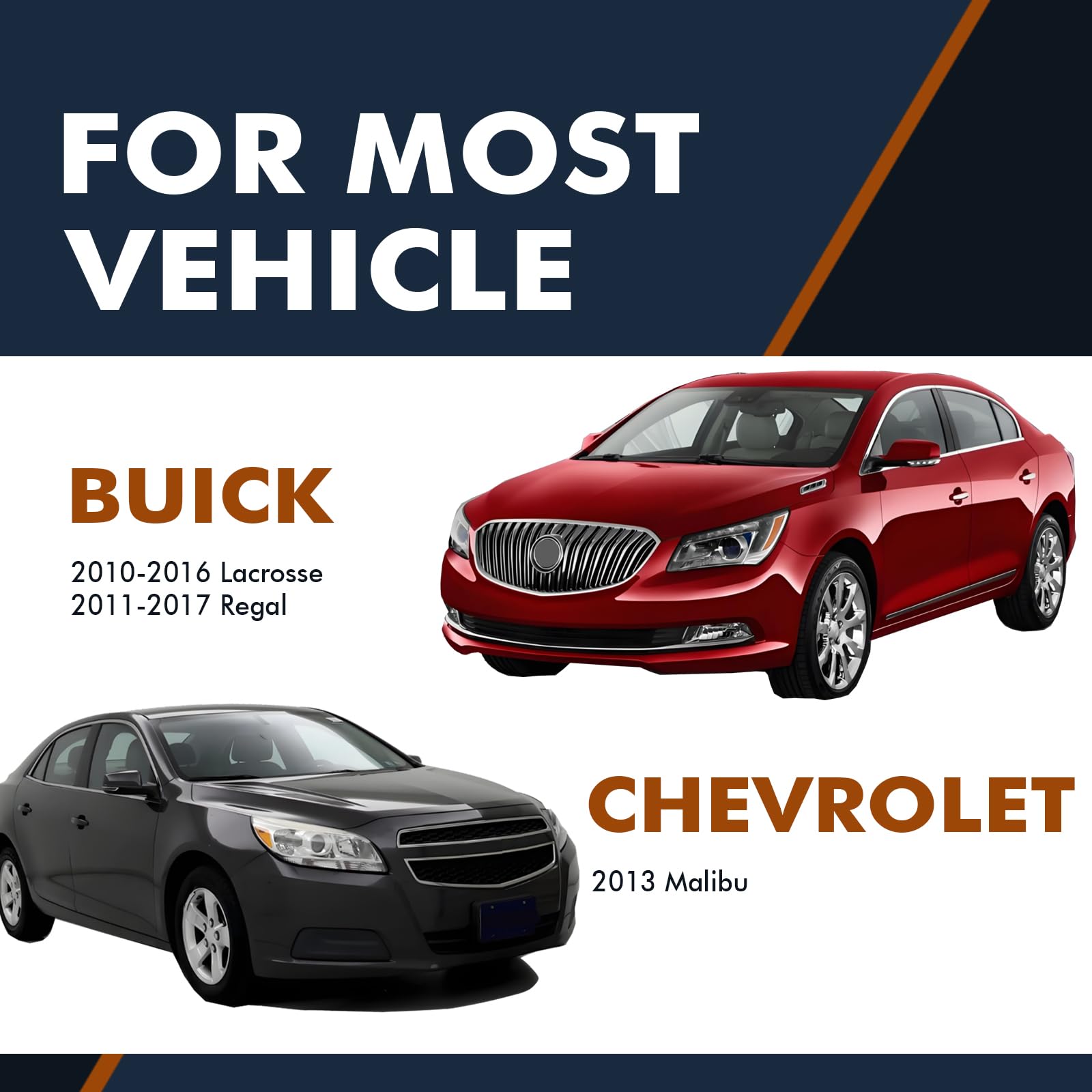 PM Auto Set 4 Front Suspension Struts & Rear Shocks for 2011-2017 Buick Regal - Improve Ride Comfort & Handling for Daily Driving & Road Trips