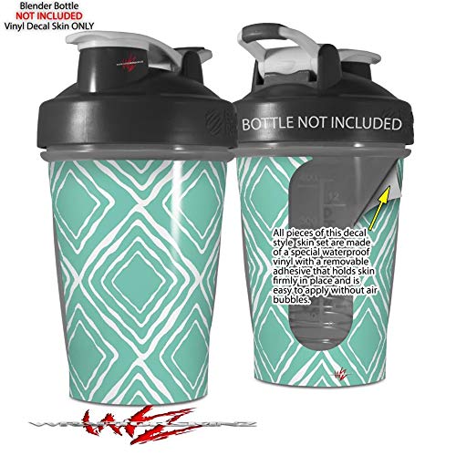Blender Bottle 20oz Skin Wrap - Seafoam Green Decal for Gym & Travel