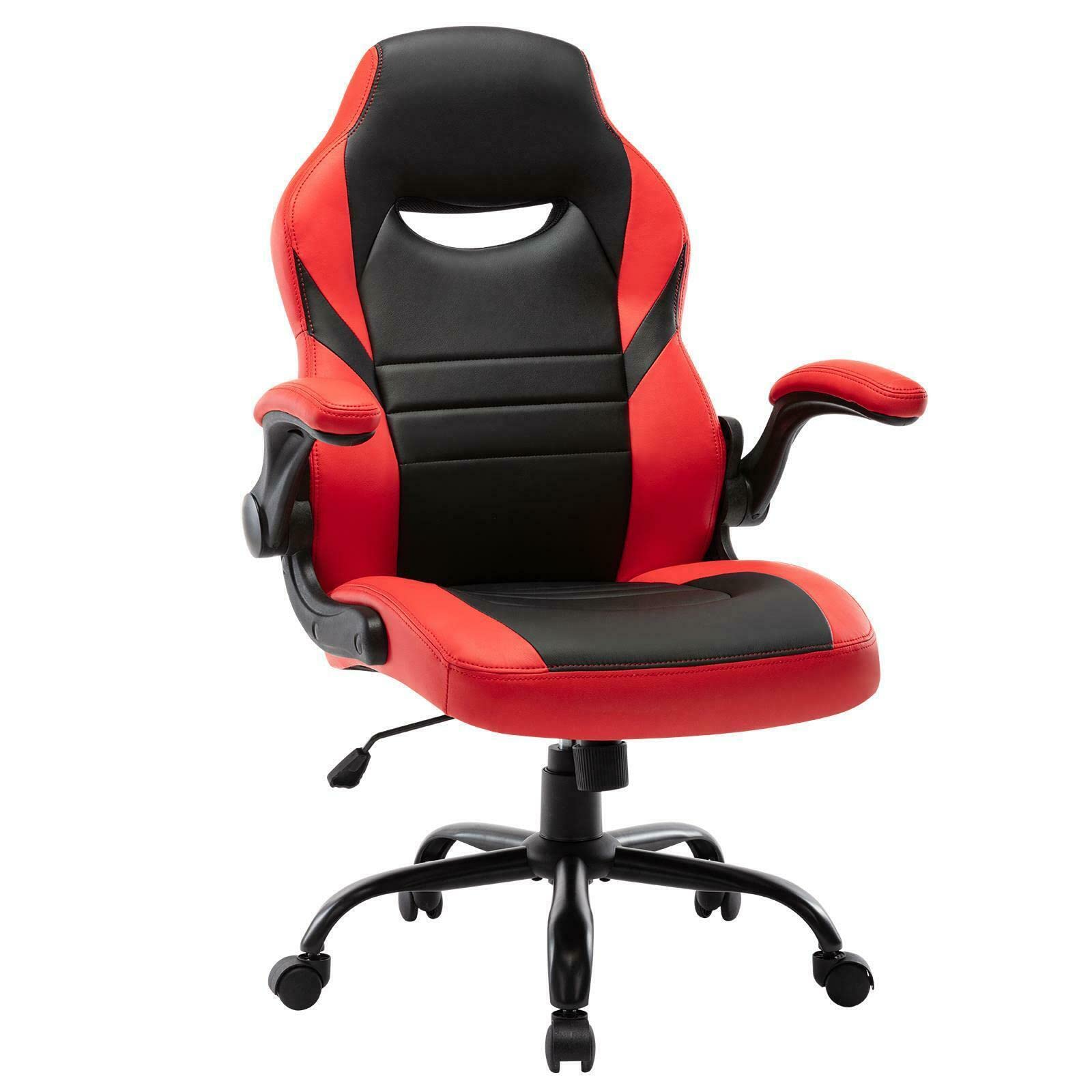 VeahUS Ergonomic Gaming Chair - High Back Racing Style Office Chair with Adjustable Armrests, Lumbar Support & 360° Swivel - Perfect for Gamers, Home Office & Workstations (Gift for Men, Women, Dad)