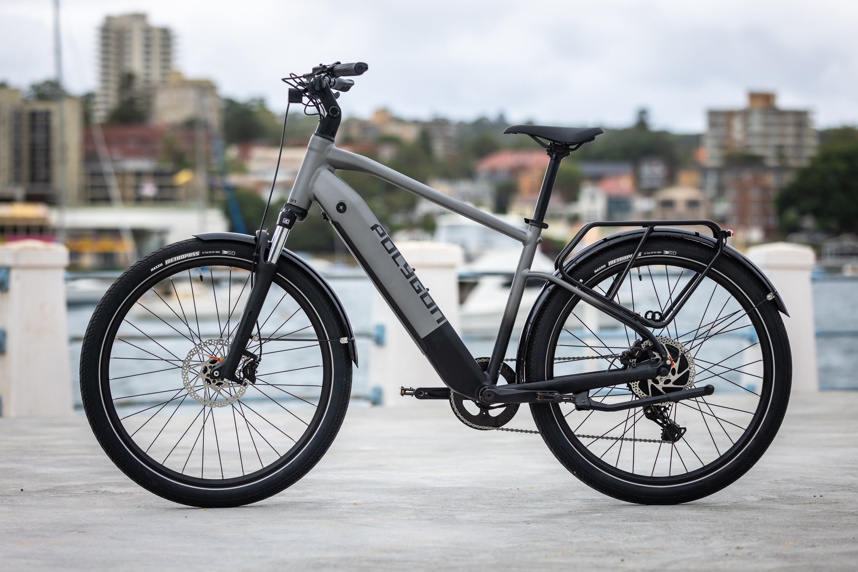 Polygon Kalosi Altera Urban Electric Bike - Lightweight Commuter eBike for Adults with Powerful Motor - Perfect for City Riding, Daily Commute & Eco-Friendly Transportation