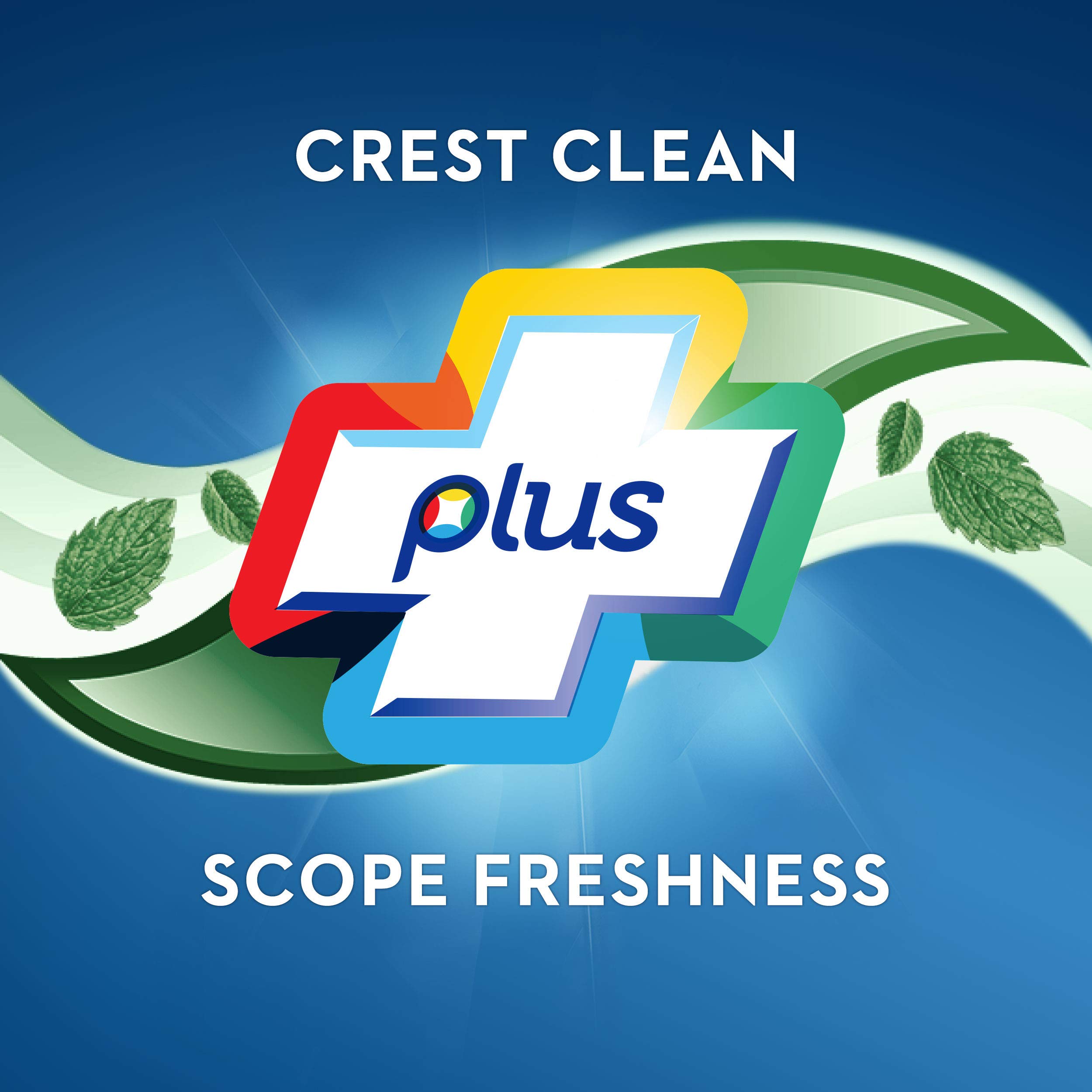 Crest +X 40mm Outlast Complete Whitening Toothpaste, Mint Flavor, 5.4 Oz (Pack of 2) - Long-Lasting Freshness for Brighter Teeth - Perfect for Daily Oral Care & Travel