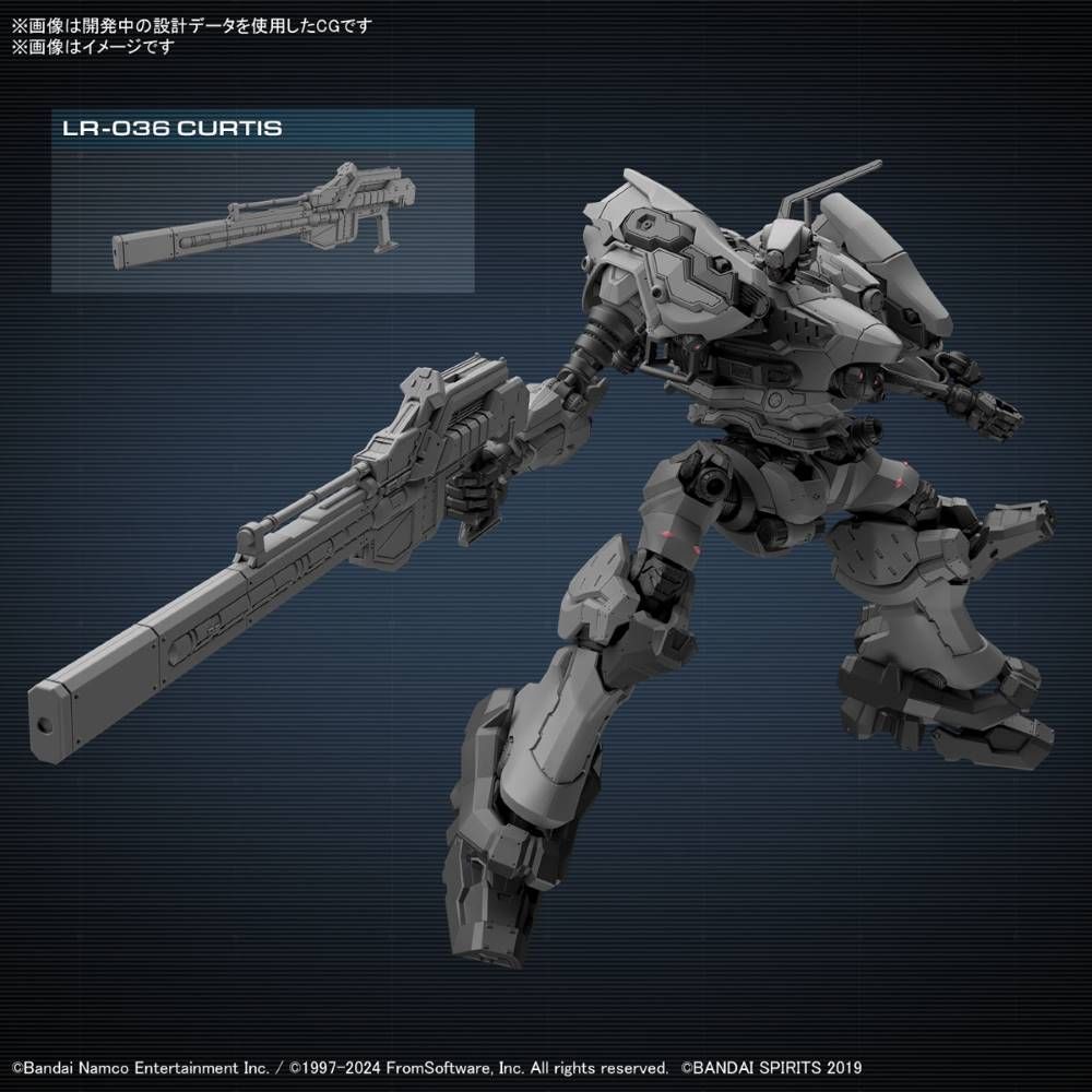 Bandai 30 Minutes Missions 30MM 1/100 RaD CC-2000 Orbiter Model Kit - Armored Core VI: Fires of Rubicon - Perfect for Collectors & Mecha Enthusiasts - Build & Display for Gaming Rooms & Anime Collections