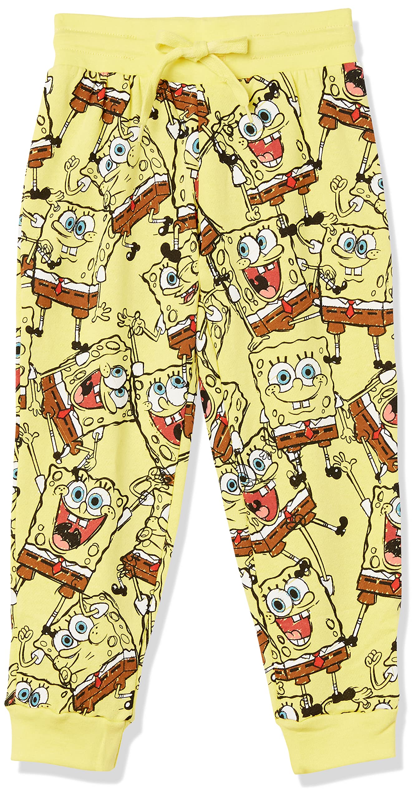 **SpongeBob SquarePants Jogger Pants for Girls - All Over Print Sweatpants (Sizes 4-16) | Cartoon Character Pajama Pants for Kids & Teens - Perfect for Sleepovers, Lounging & Casual Wear**
