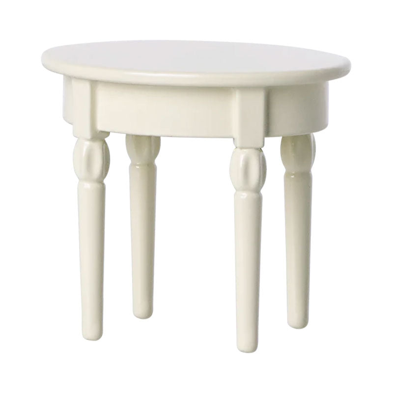 Maileg Mouse Side Table - Small Wooden End Table for Living Room, Bedroom, Nursery | Perfect for Kids Room Decor, Coffee Table, or Nightstand