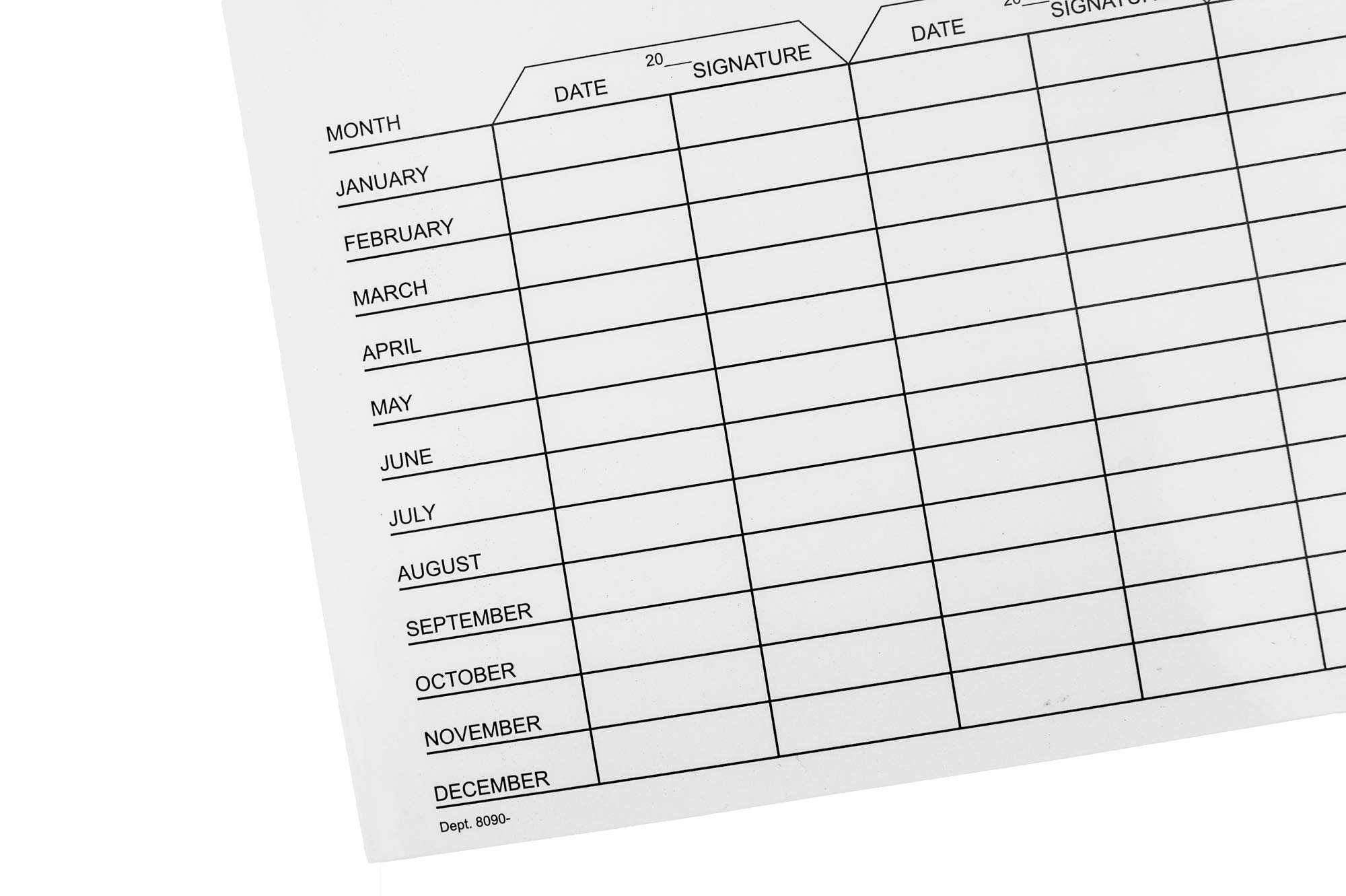 Audible Emergency Exit Test Report - Reusable Laminated Cardstock Safety Inspection Forms (500-Pack) | OSHA Compliance, Fire Drill Documentation, Building Safety Checks