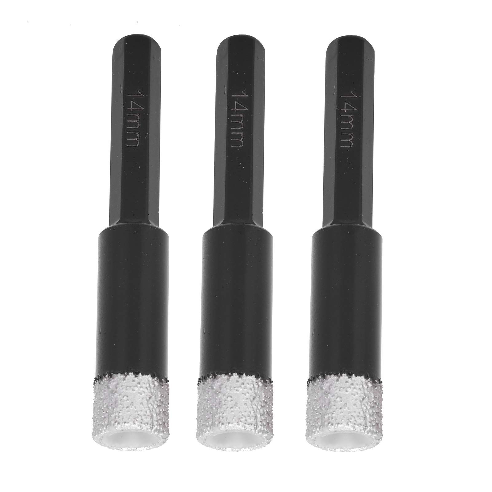 Diamond Drill Bit Set for Vitrified Tiles, Quartz Stone & Granite - Dry Diamond Hole Saw for Polished Tiles - Perfect for Bathroom Renovation, Kitchen Backsplash & DIY Home Improvement Projects