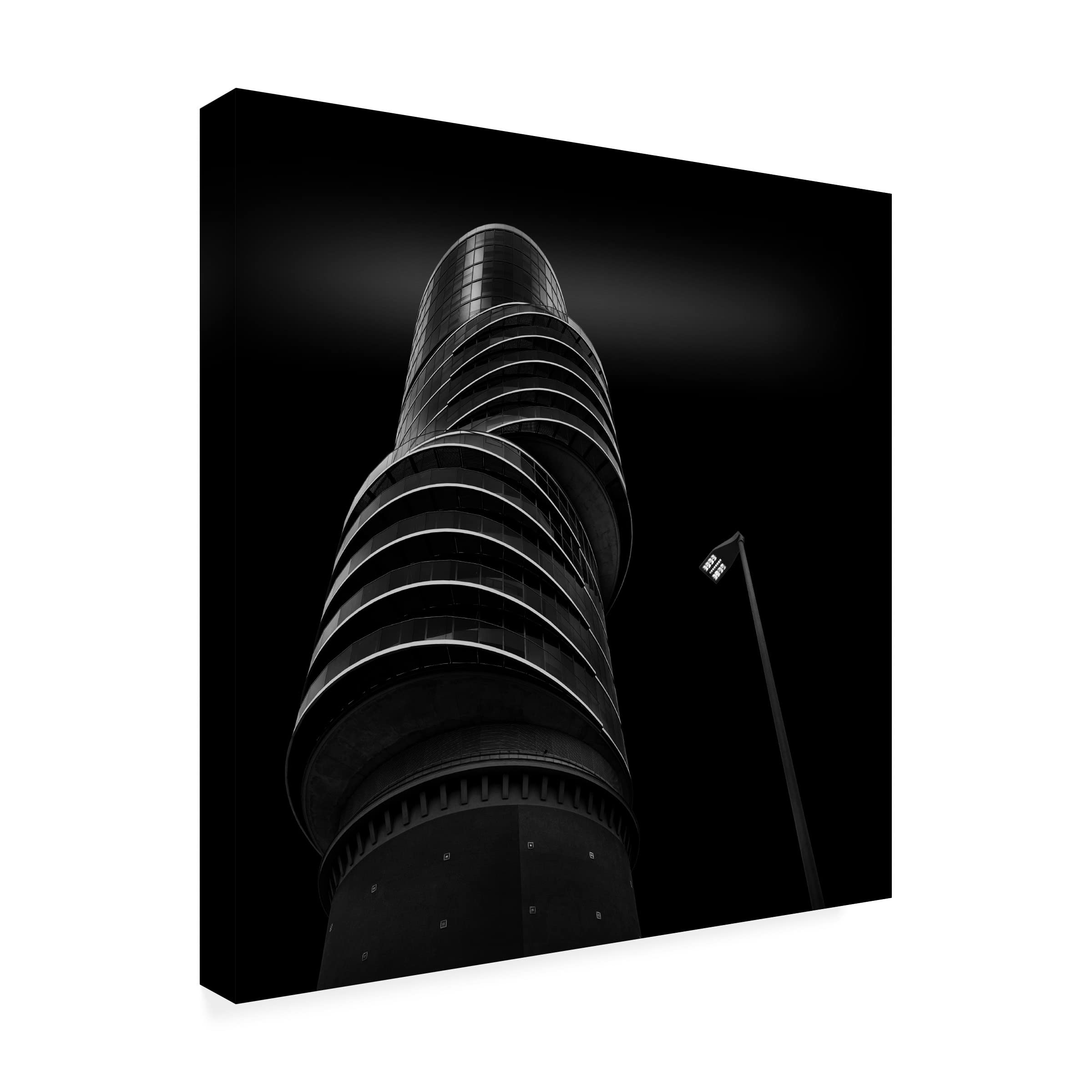 Wolfgang Mothes 'Exzenterhaus' Canvas Art Print - Modern Abstract Wall Decor for Living Room, Bedroom & Office - Trademark Fine Art Collection