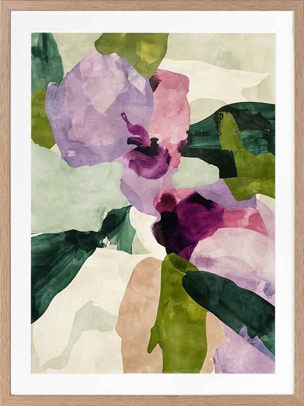Chiffon II Framed Art Print - Elegant Wall Decor for Living Room, Bedroom & Office - Perfect Home Decoration Gift