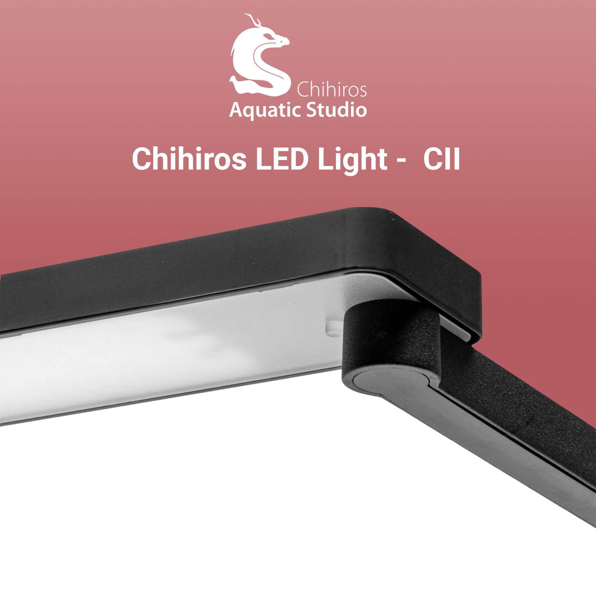 Chihiros CII LED Aquarium Light for Small Fish Tanks - Bluetooth Controlled Nano Aquarium Lighting (240x45x14mm) - Perfect for Freshwater Planted Tanks, Betta Fish & Shrimp Habitats