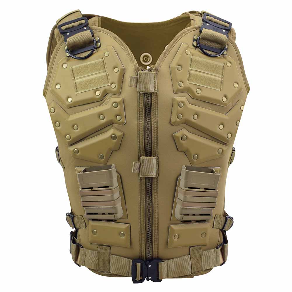 TF3 Tactical Vest Body Armor - Military Grade Adjustable Plate Carrier for Airsoft, Paintball & Outdoor Training | Lightweight & Durable Combat Gear for Men