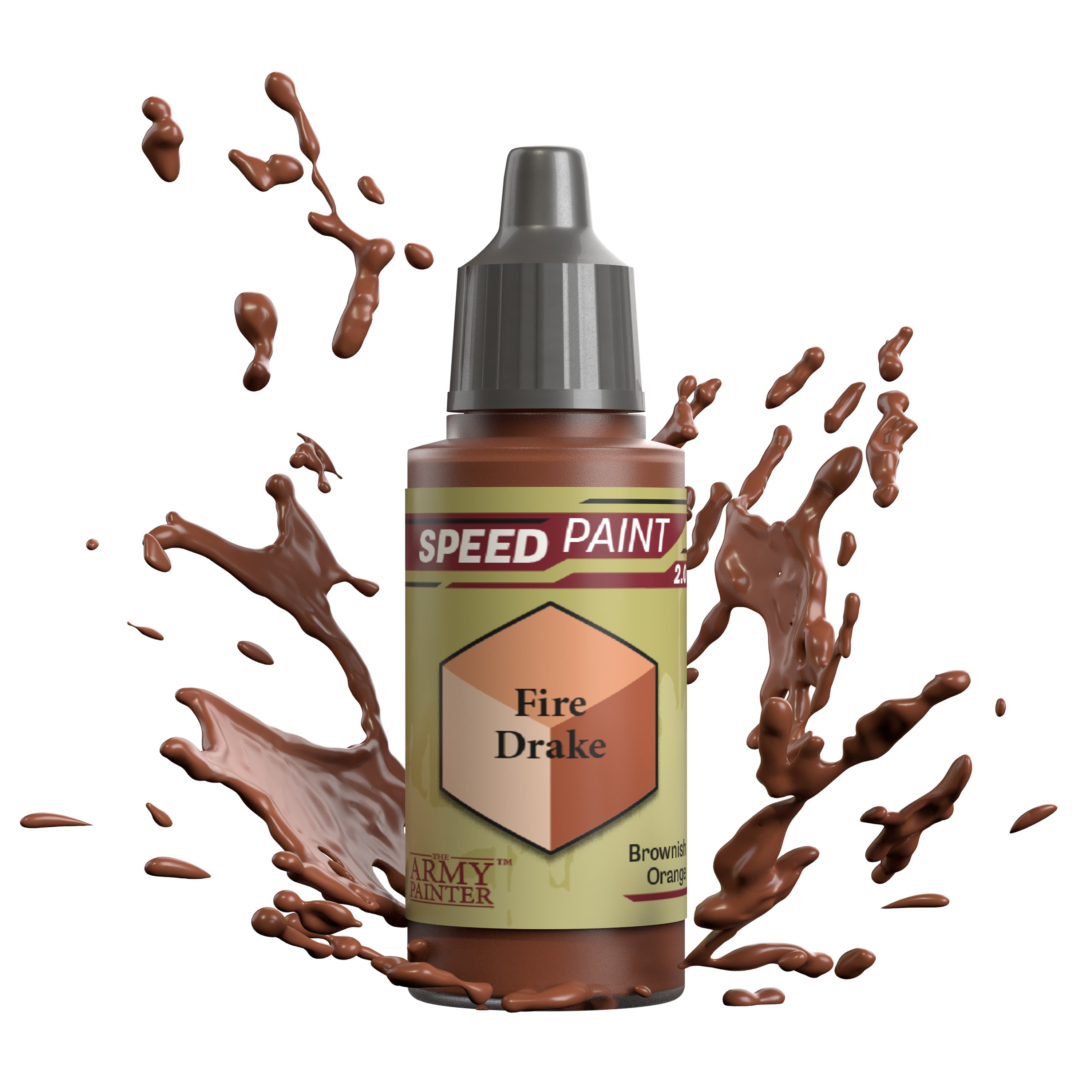 Speedpaint: Fire Drake - High-Quality Acrylic Paint Set for Miniature & Model Painting - Perfect for Tabletop Gaming, Warhammer, and DIY Art Projects