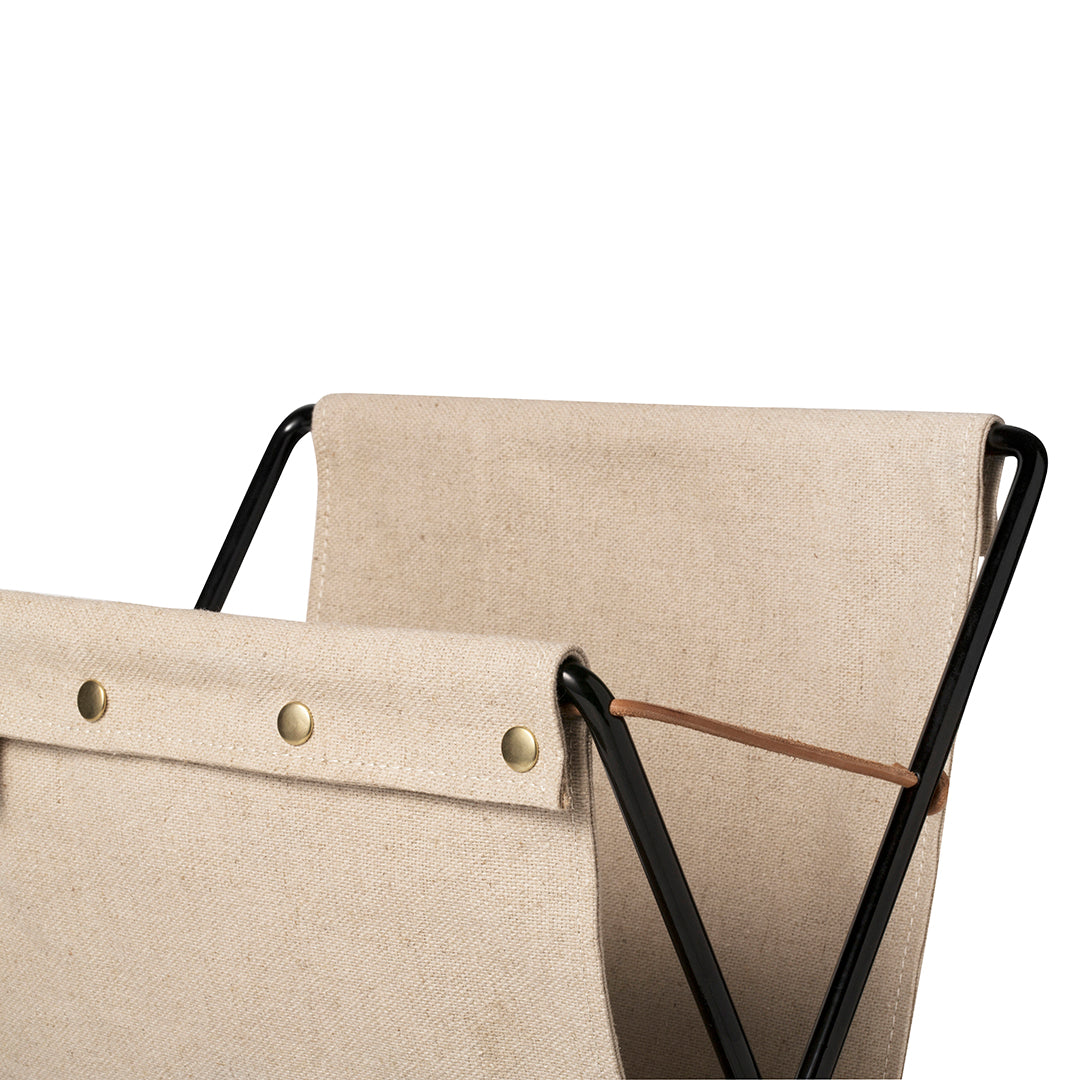 Herman Magazine Rack - Modern Wooden Magazine Holder for Living Room, Office & Bedroom - Stylish Home Organization & Storage Solution for Books, Newspapers & Magazines