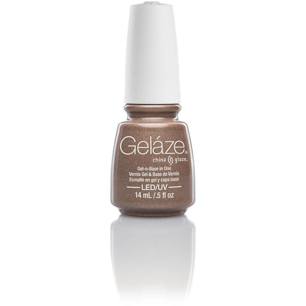China Glaze Gelaze Swing Baby Nail Polish #81814 - 0.5 oz Long-Lasting Gel-Like Shine for Manicures & Pedicures
